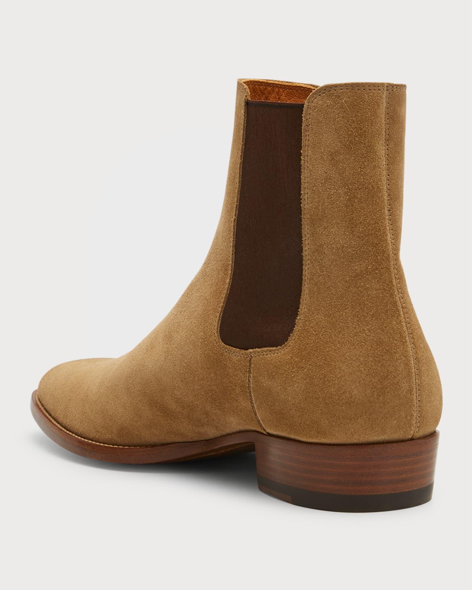 Saint Laurent Mens Wyatt Chelsea Boots Product Image