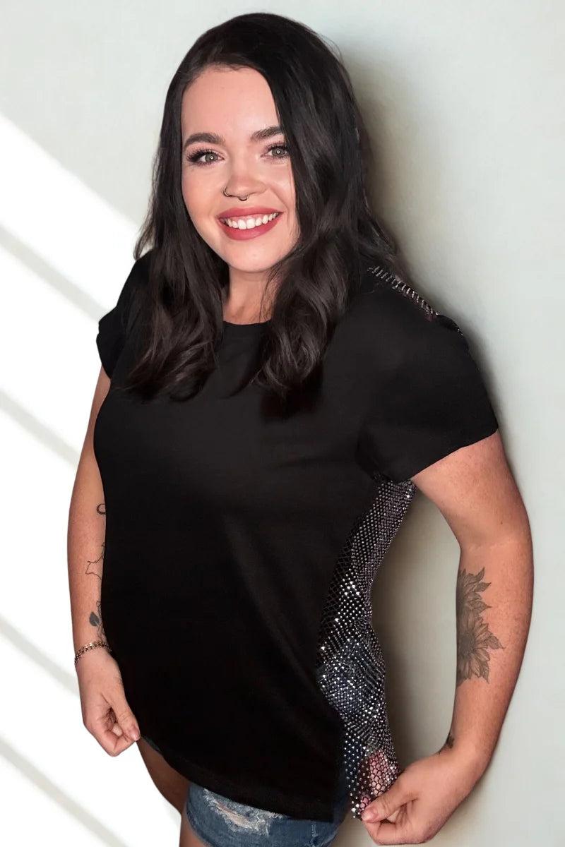 Sterling Kreek Leave A Little Sparkle Top Product Image