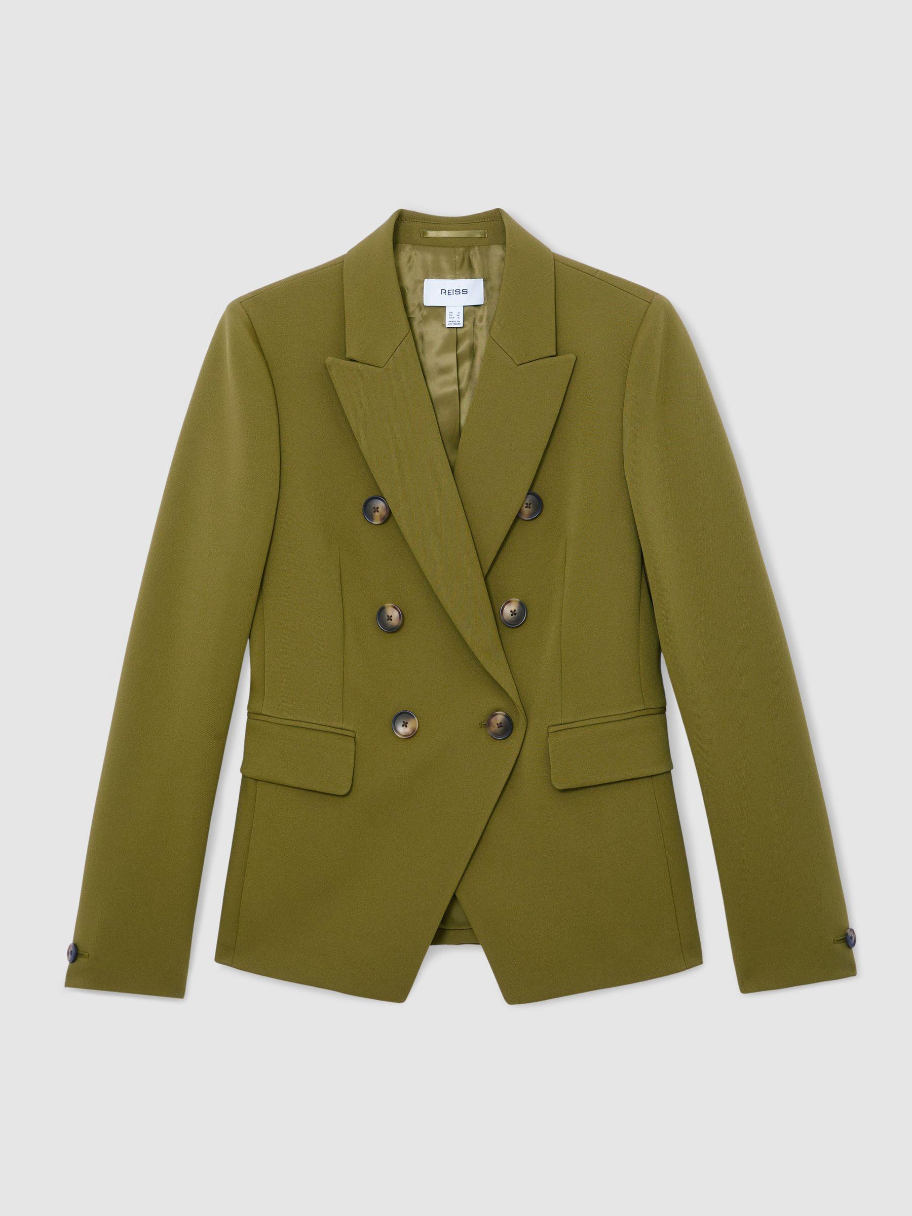 Wide-Leg Tailored Trousers in Camel Product Image