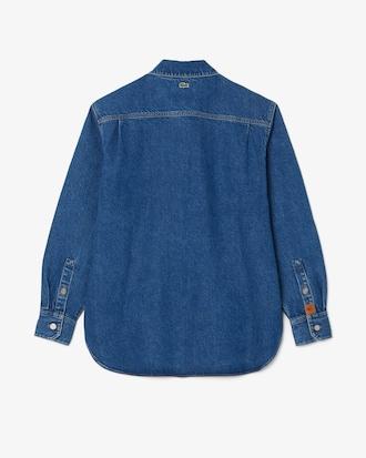 Oversized Denim Overshirt Product Image