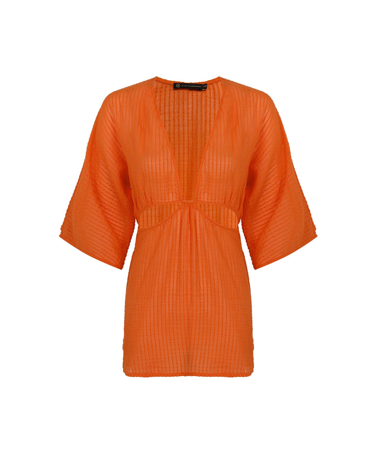 Allie Short Cover Up - Marigold Product Image