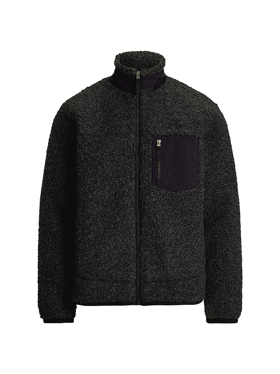 Mens Pile Fleece Hybrid Jacket Product Image