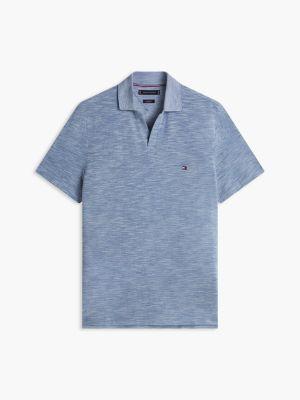Regular Fit Textured Oxford Slub Polo Product Image