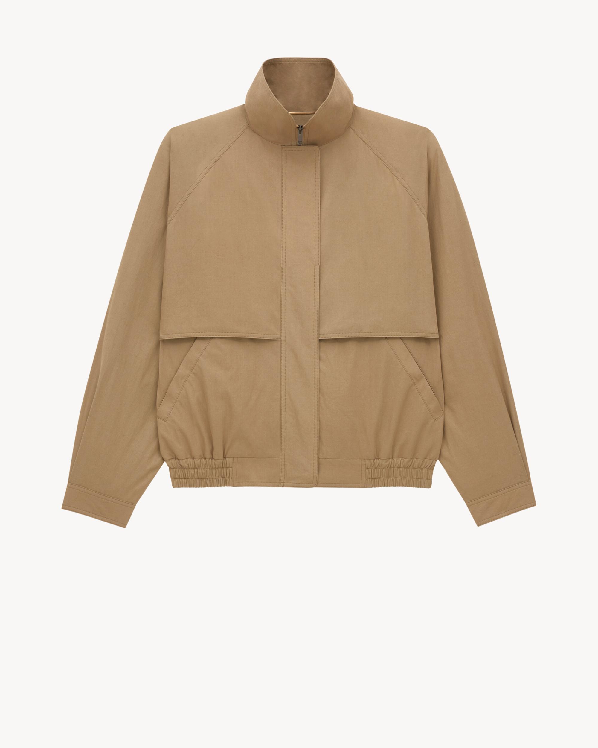 jacket in cotton canvas Product Image