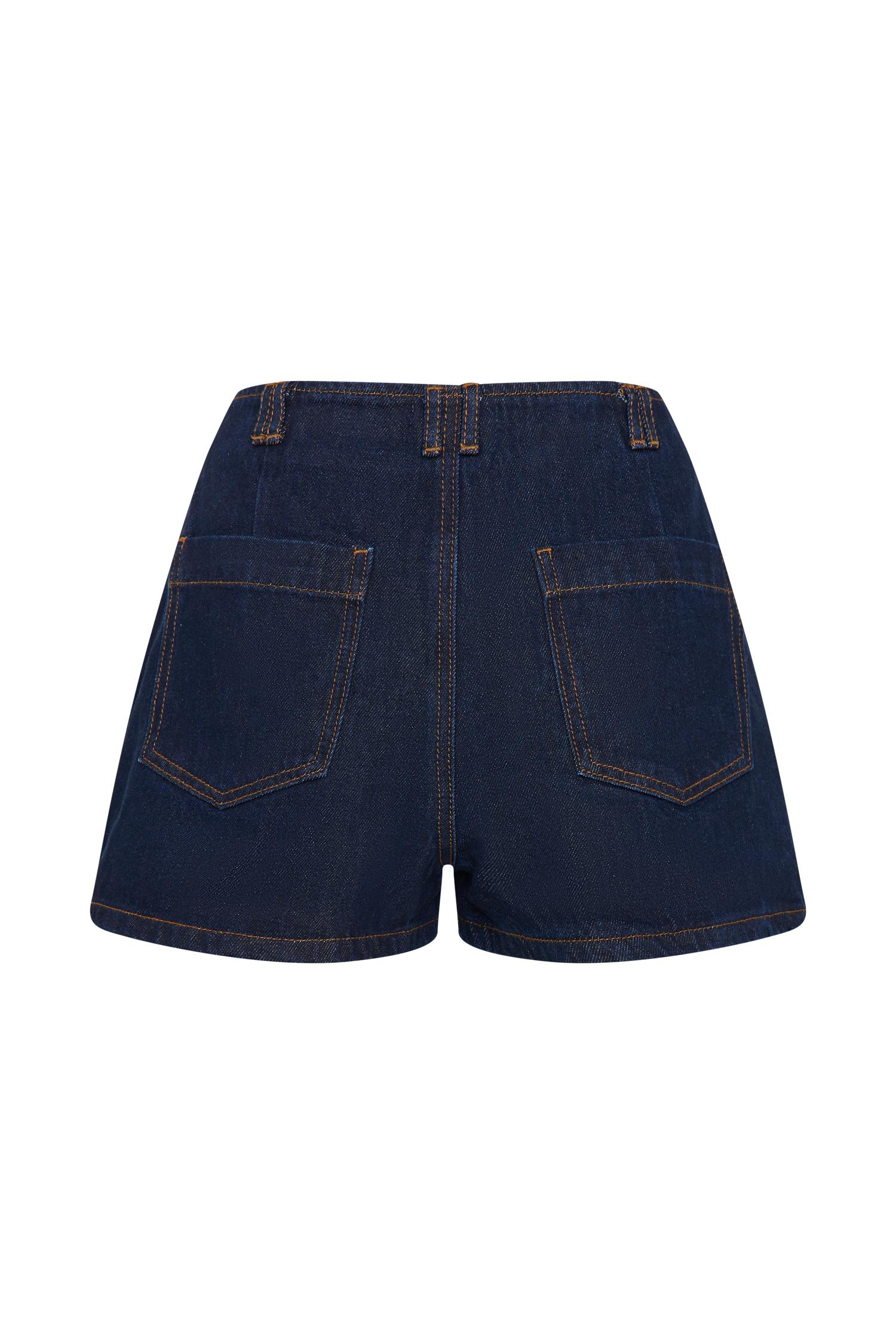 Tobias Denim Shorts - Indigo Blue Product Image