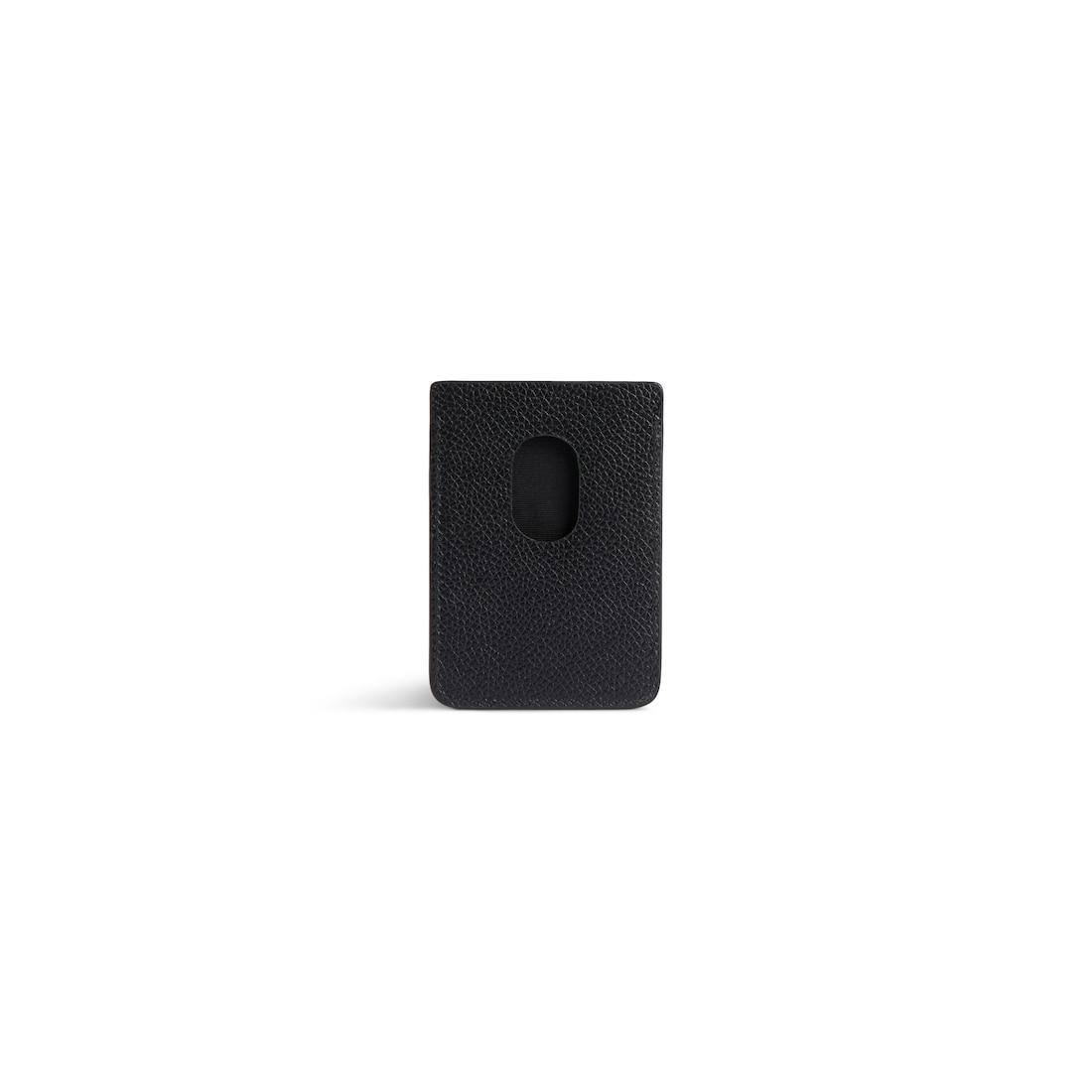 Men's Cash Magnet Card Holder  in Black Product Image