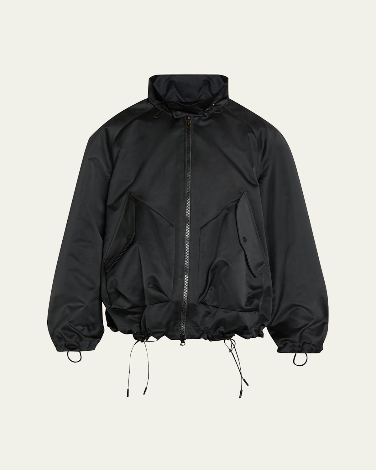 Mens Drawstring Harrington Jacket Product Image