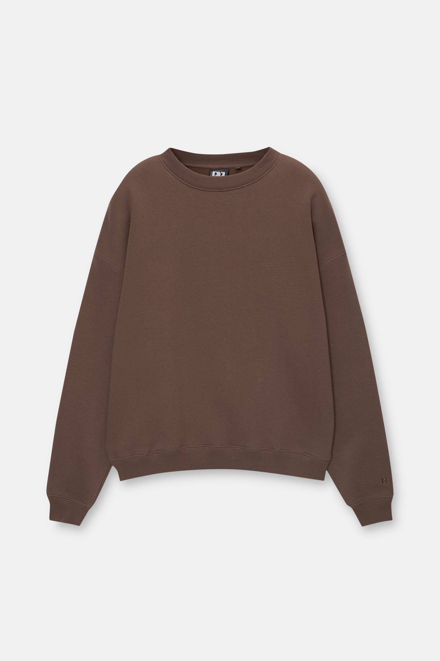 Basic boxy-fit sweatshirt Product Image