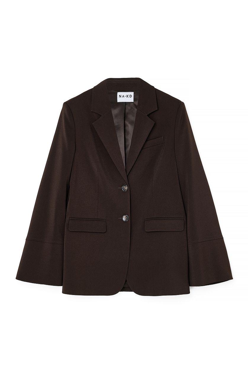 Oversized Blazer With Wide Sleeves Product Image