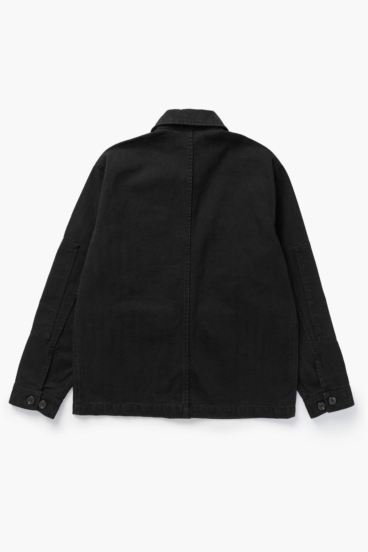 Blacksmith - Herringbone Jungle Jacket - Black Product Image