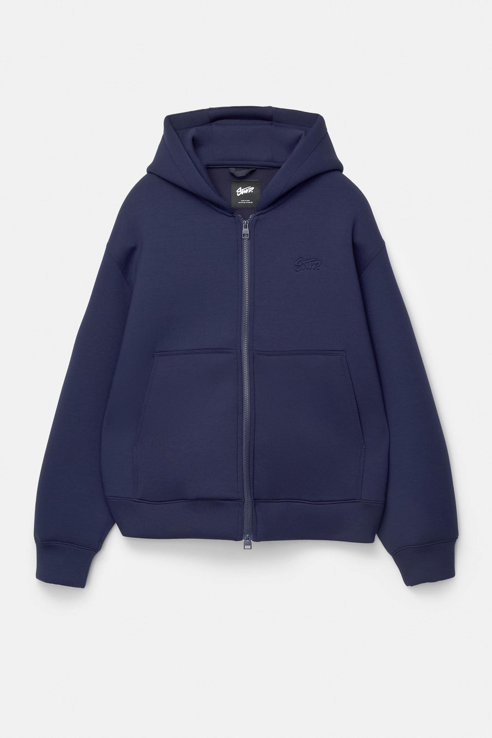 STWD hooded jacket with zip Product Image