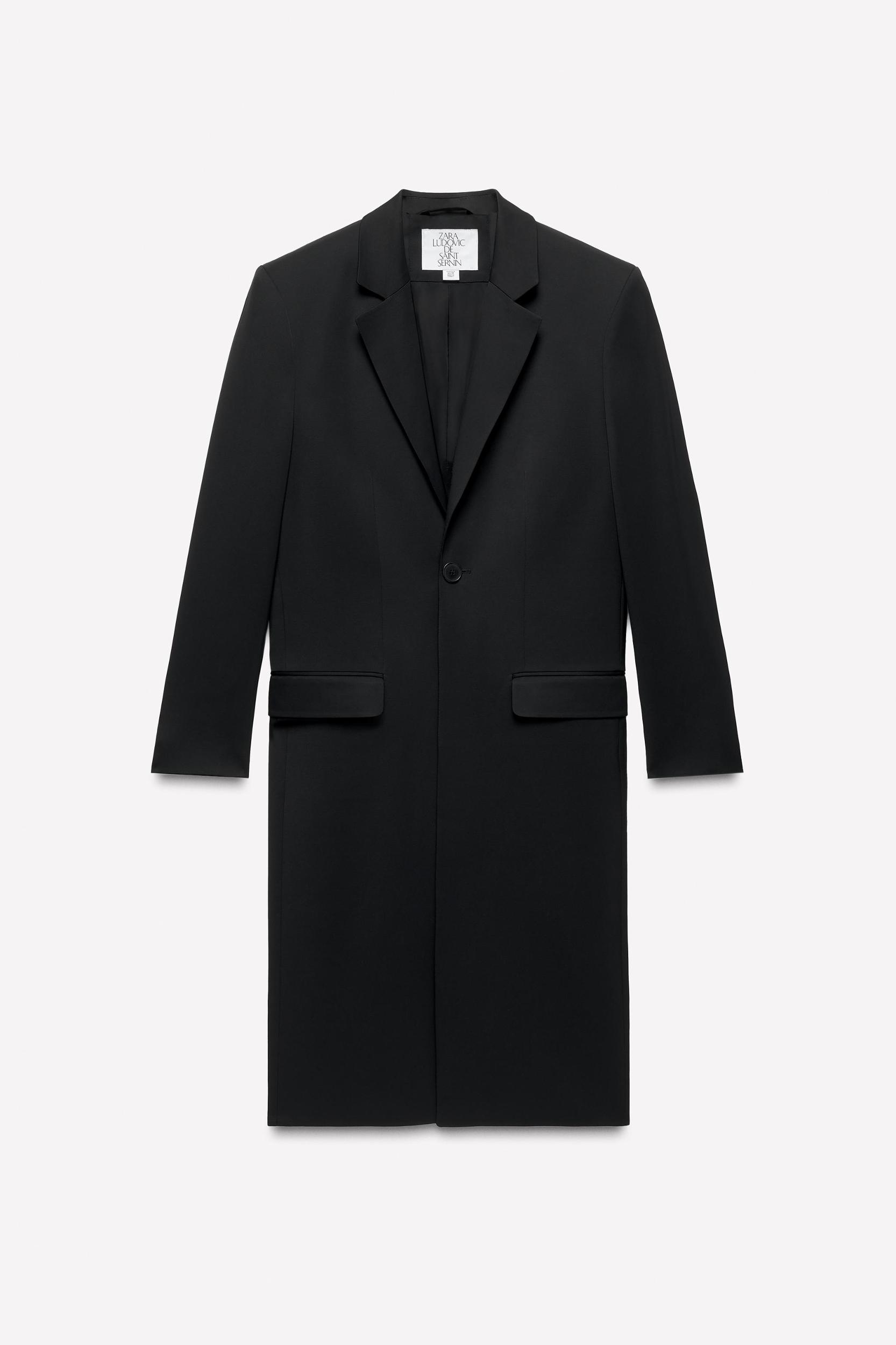 LUDOVIC DE SAINT SERNIN x ZARA FLOWY COAT Product Image