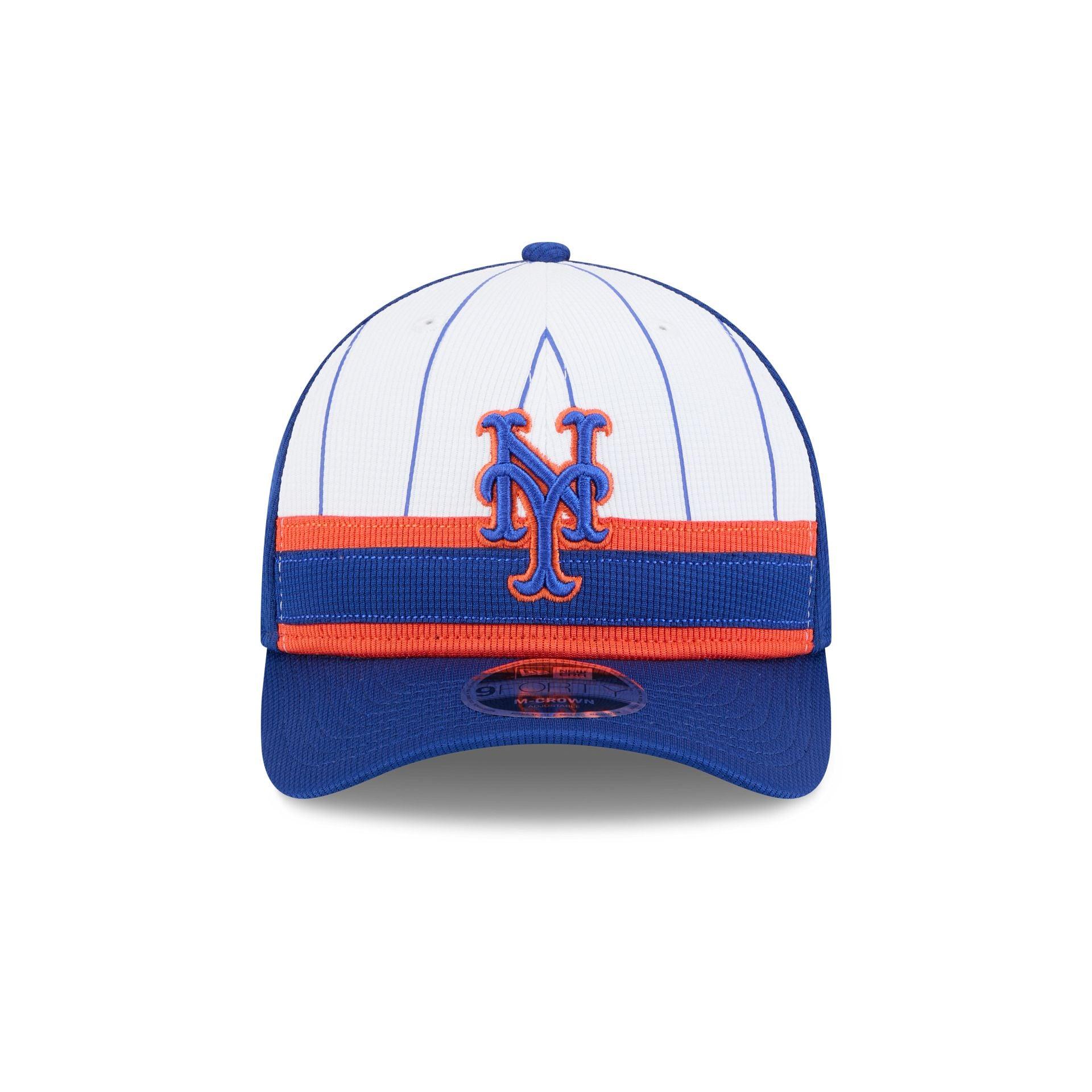 New York Mets 2025 Batting Practice 9FORTY M-Crown Snapback Hat Male Product Image