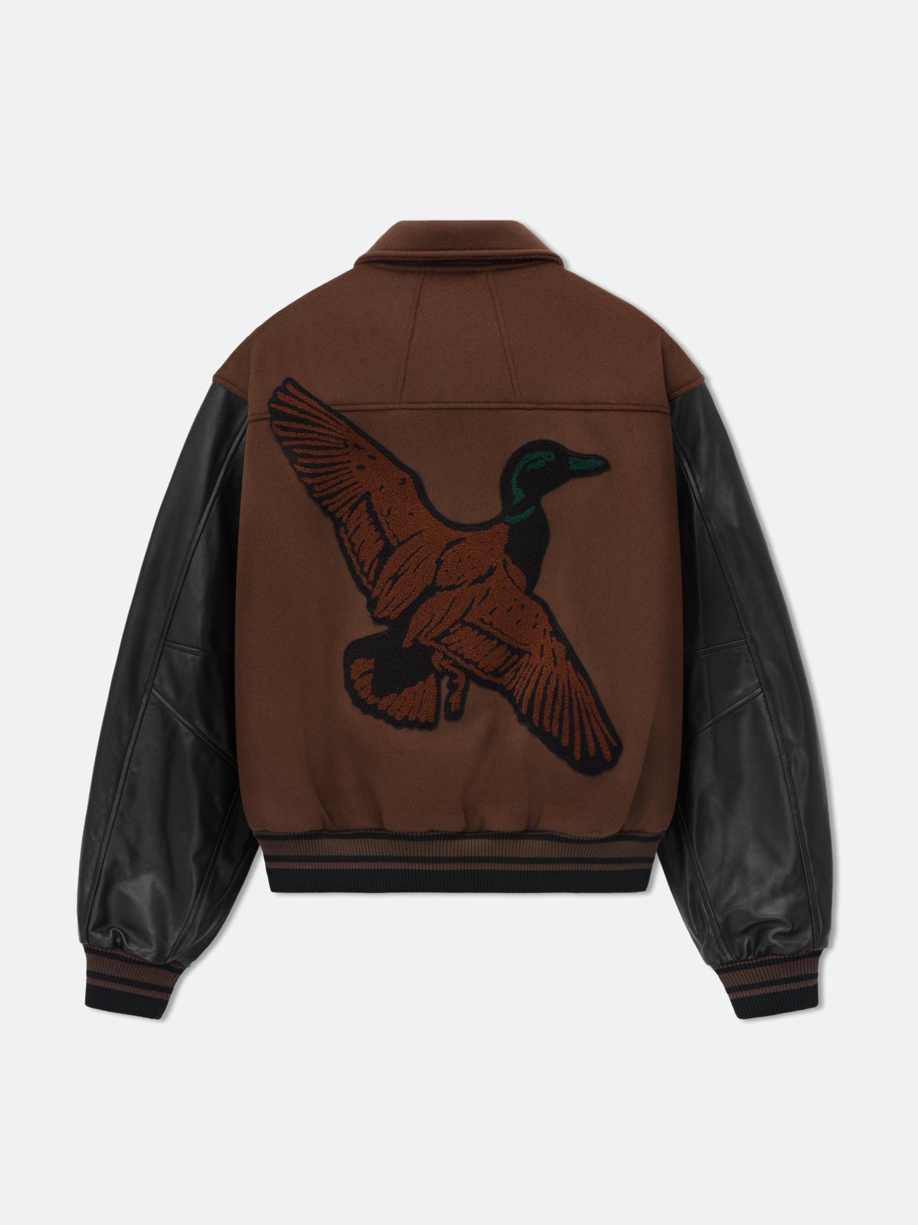DUCK VARSITY JACKET Female Product Image