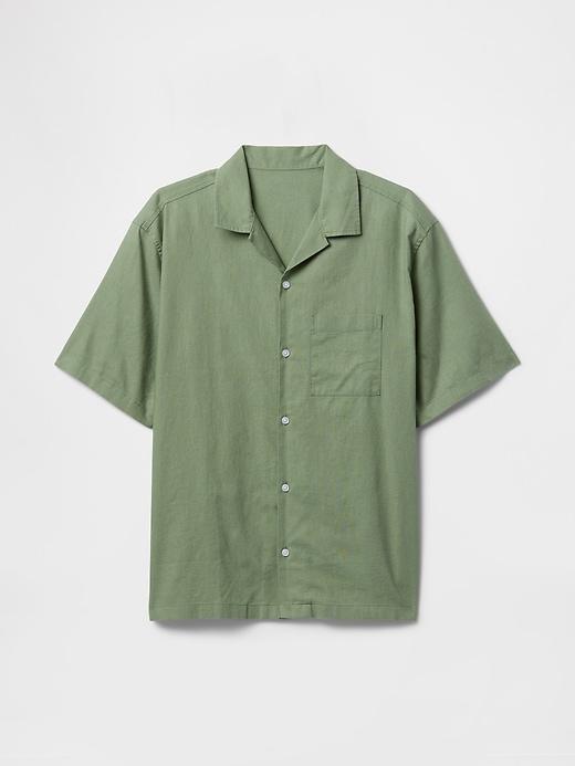 Linen-Cotton Shirt Product Image