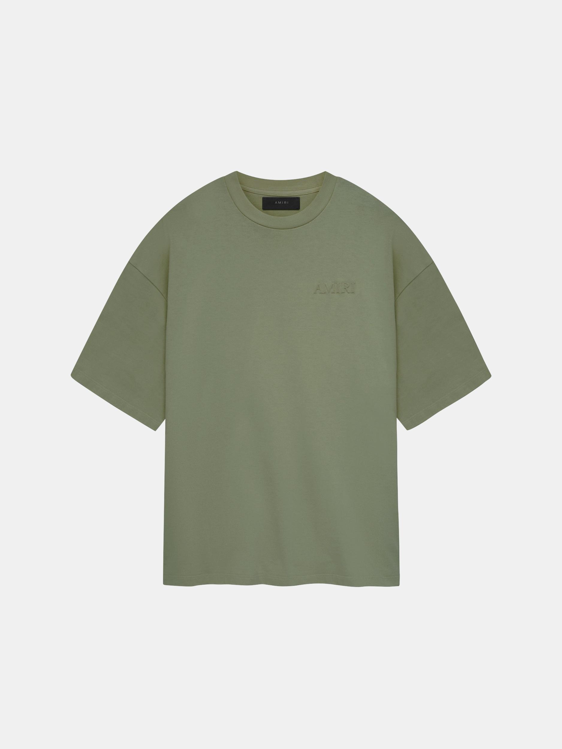 AMIRI OVERSIZED TEE - OLIVE Male Product Image