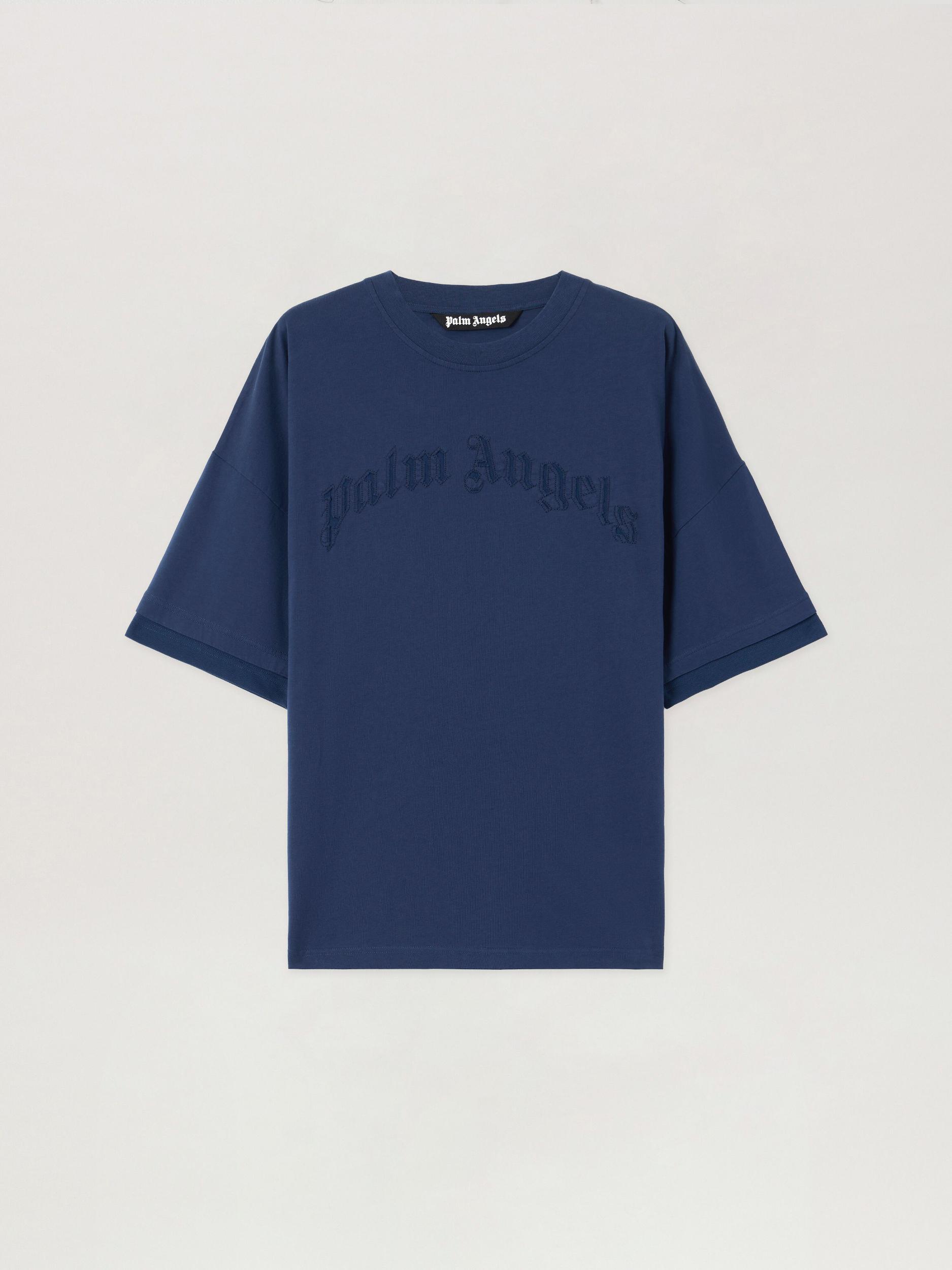 Curved Logo Loose Double T-Shirt Product Image