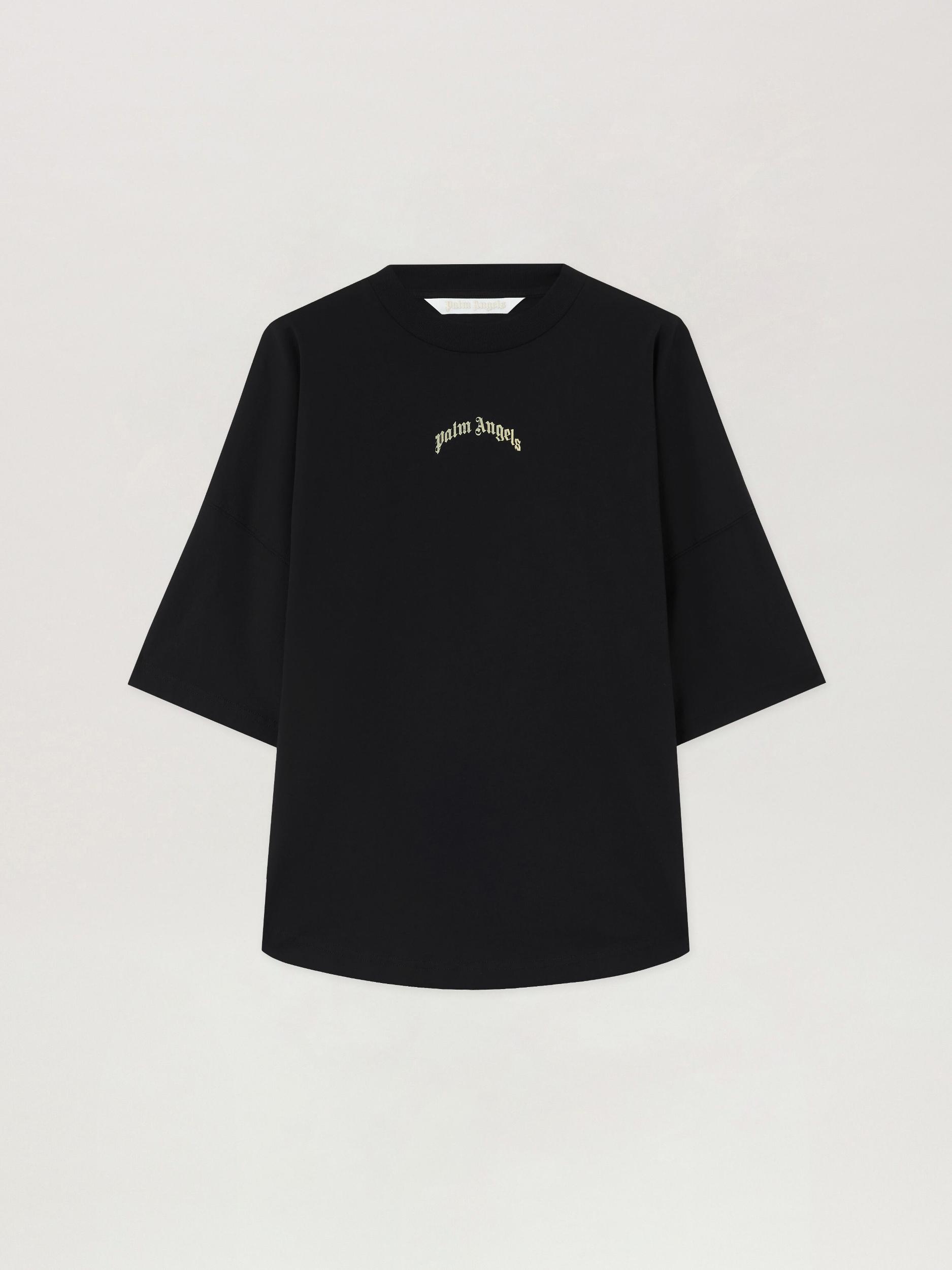 Curved Logo Over T-Shirt Product Image