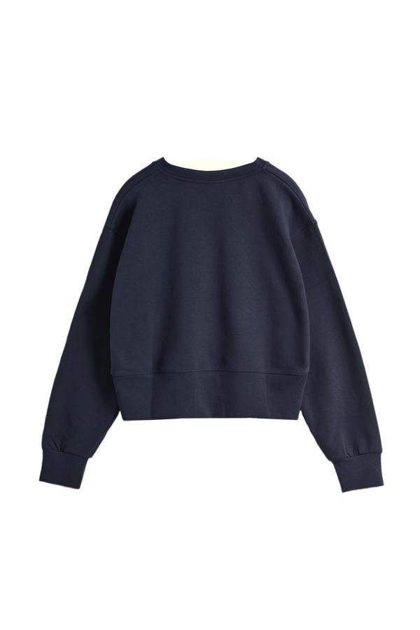 Vintage Number Print Oversized Hoodie Product Image