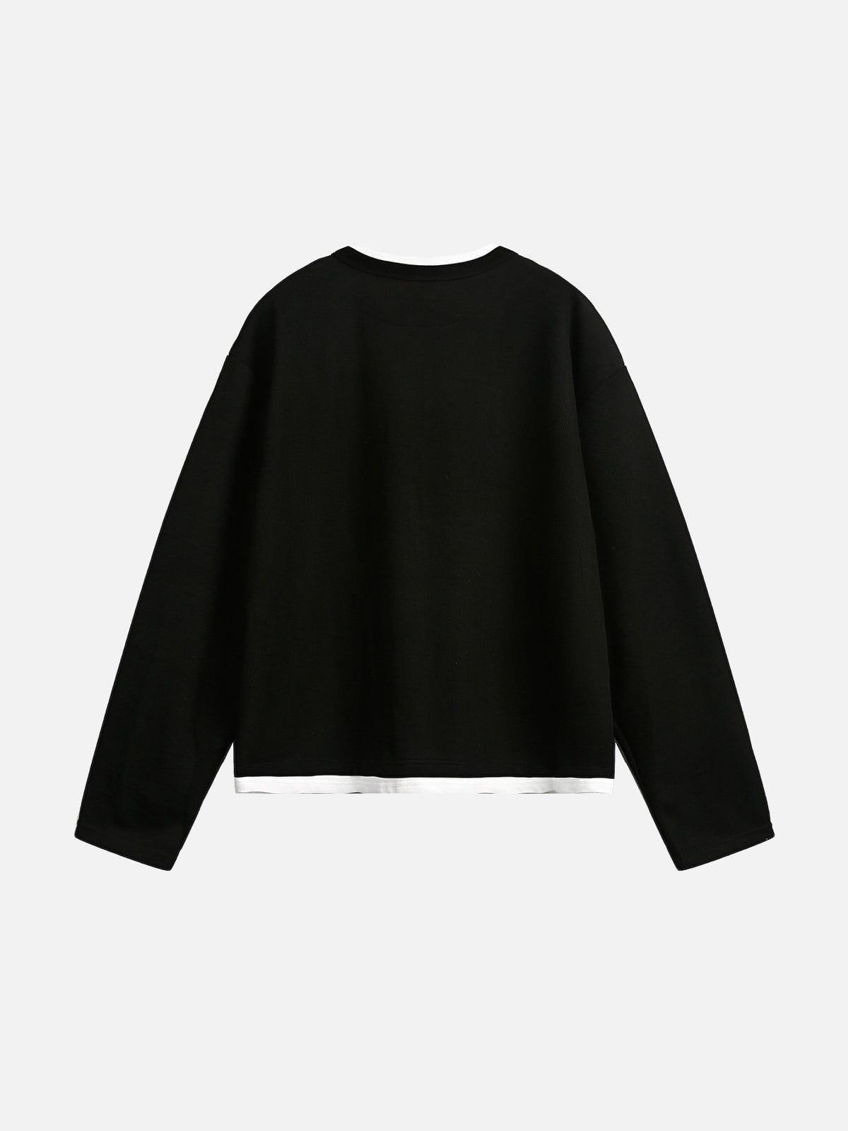 Aelfric Eden Applique Star Two Layer Long Sleeve Tee Product Image