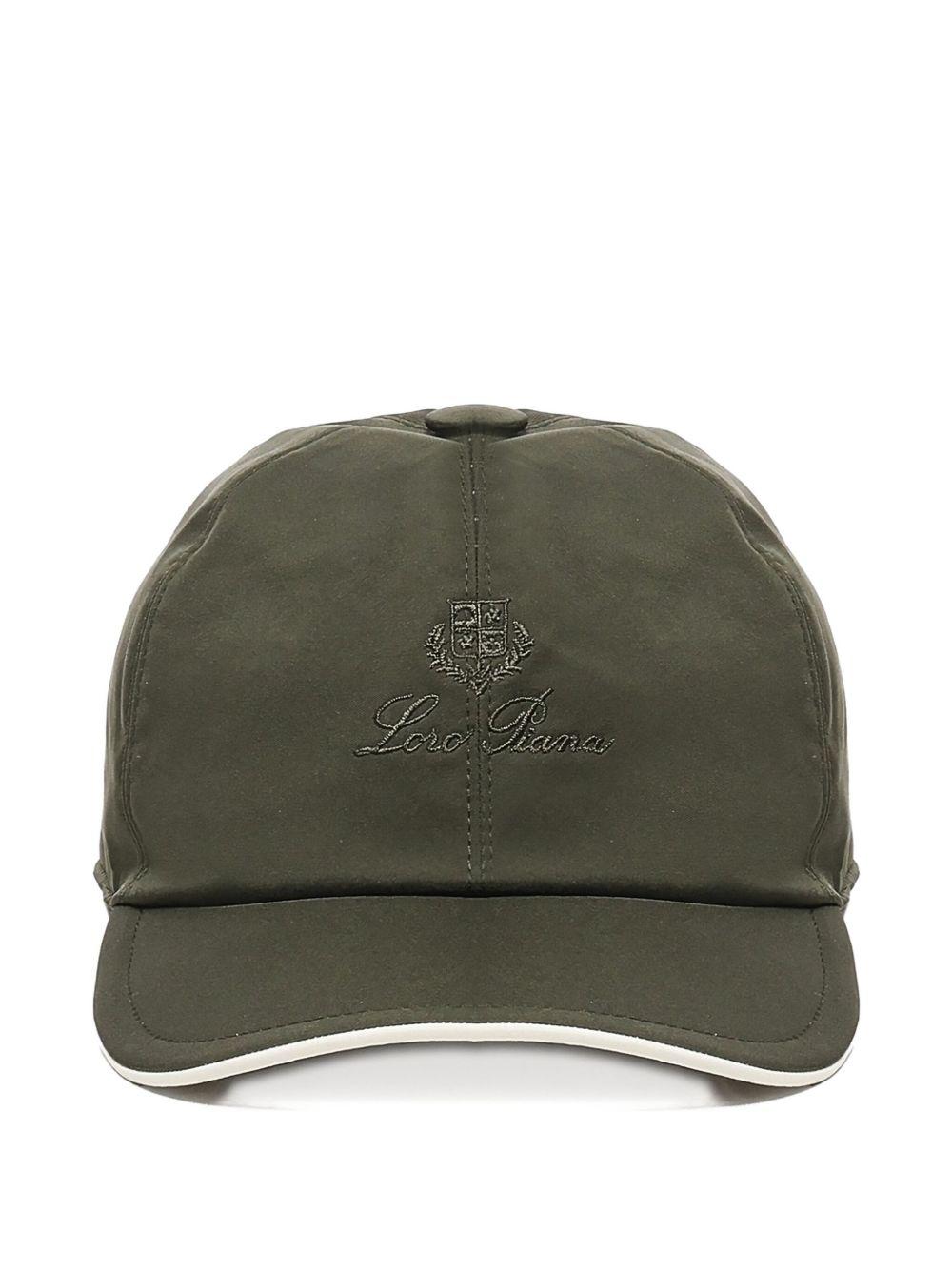 logo-embroidered peak cap Product Image