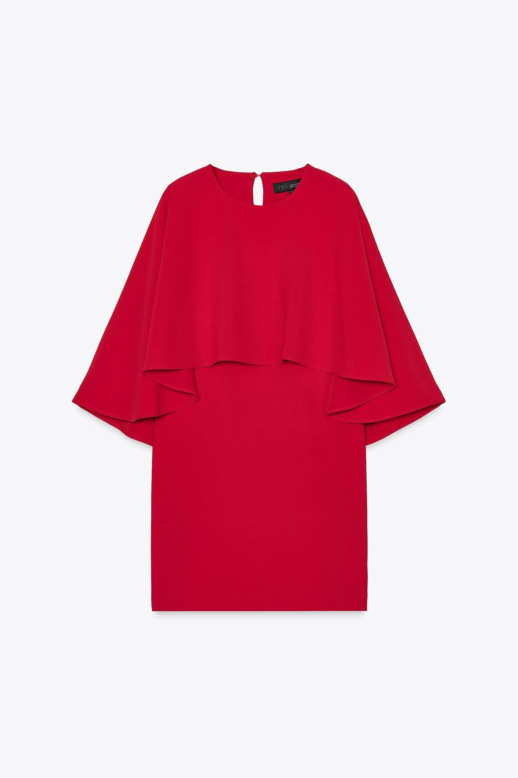 ZW COLLECTION SHORT CAPE DRESS Product Image