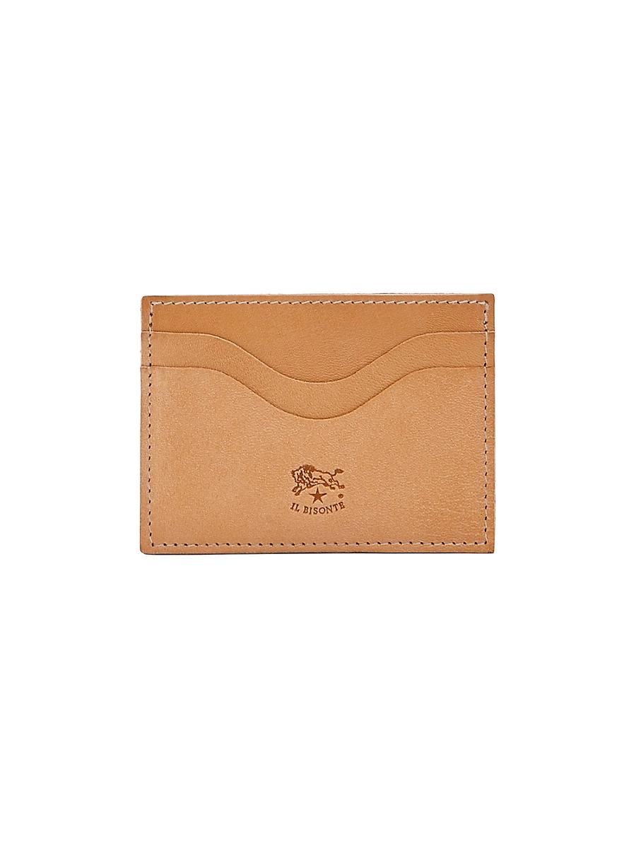 Mens Slim Leather Card Holder Product Image