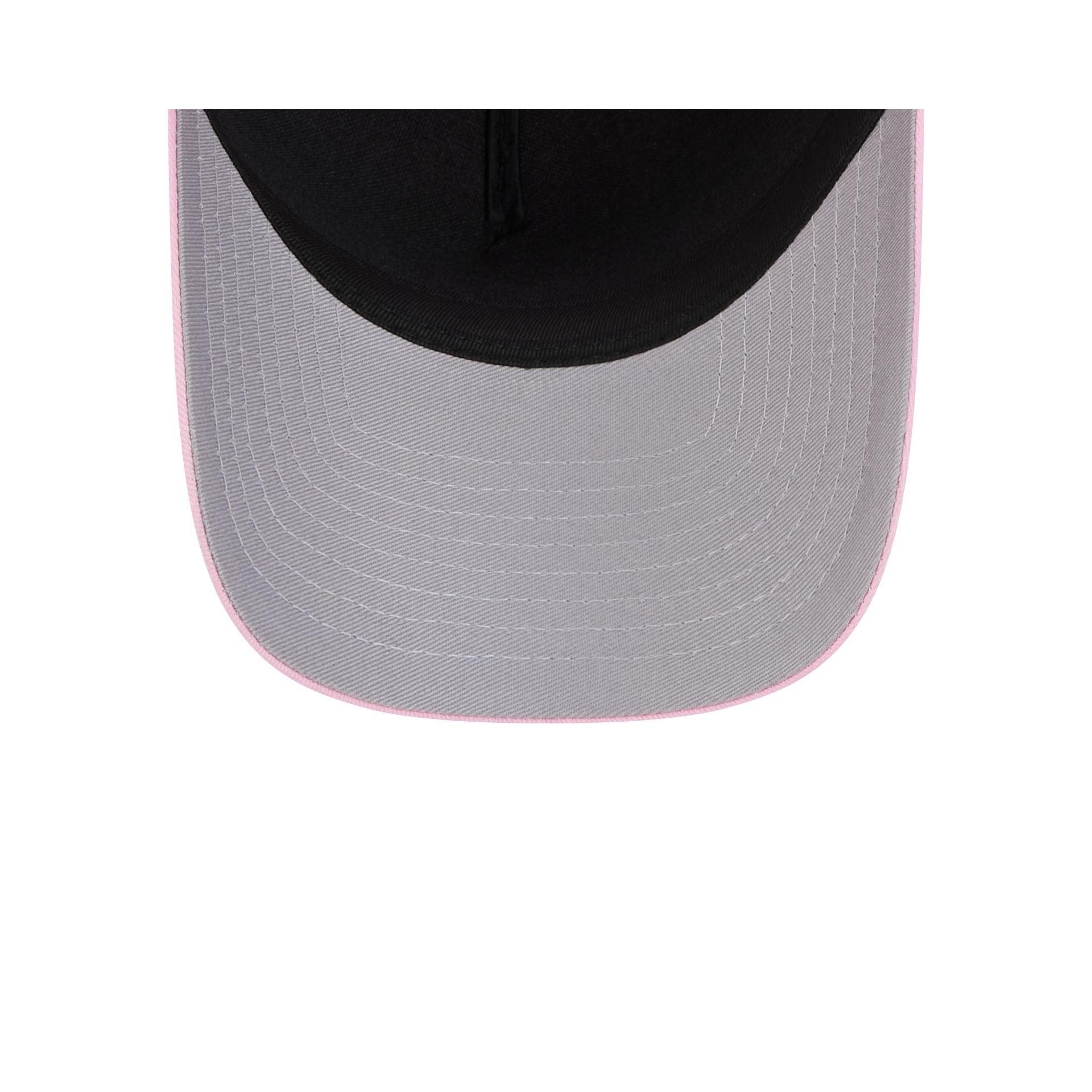 New Era Cap Pink Acid Wash 9FORTY A-Frame Snapback Hat Male Product Image