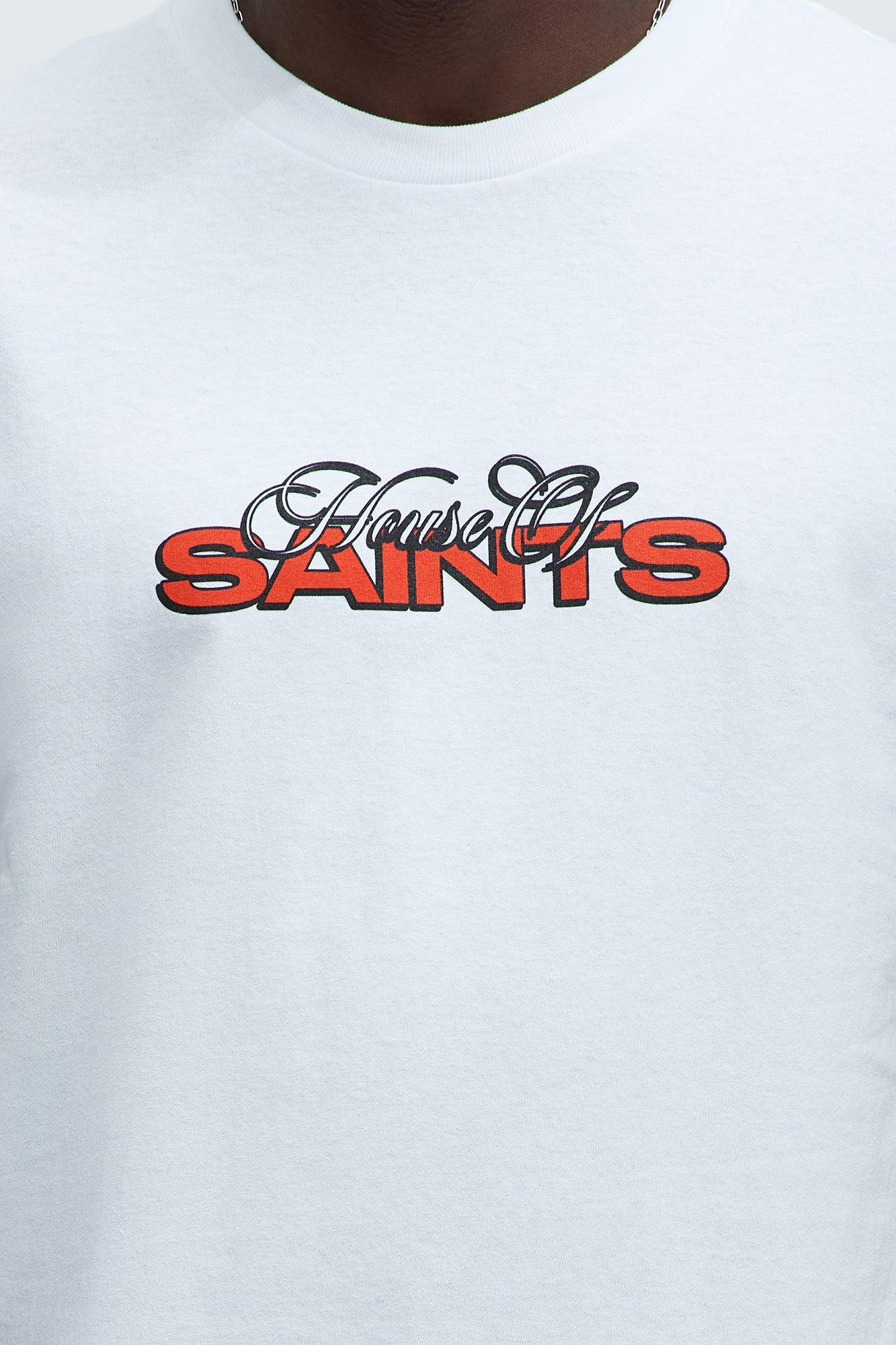 House Of Saints Department Short Sleeve Tee - White Product Image