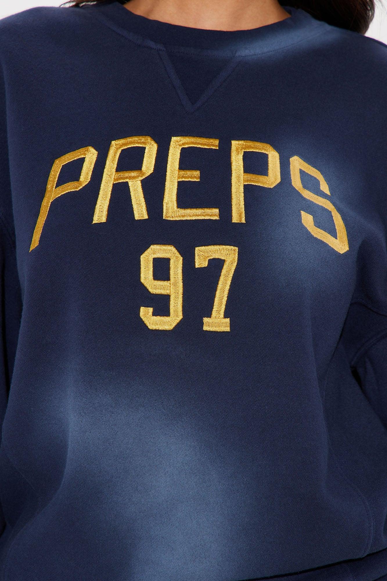 97 Fleece Pant Set - Navy Product Image