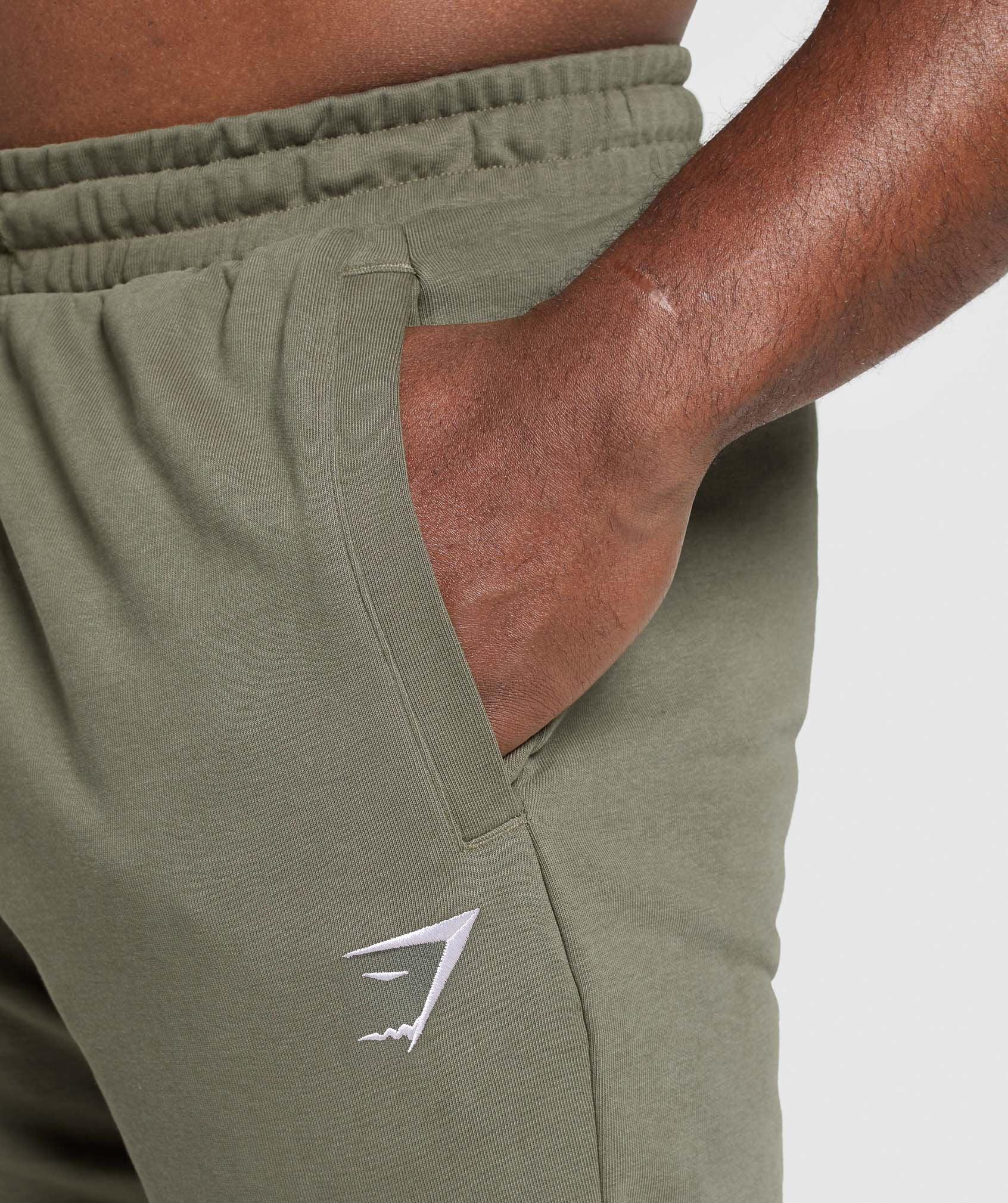Gymshark Essential Oversized Joggers - Strength Green Male Product Image