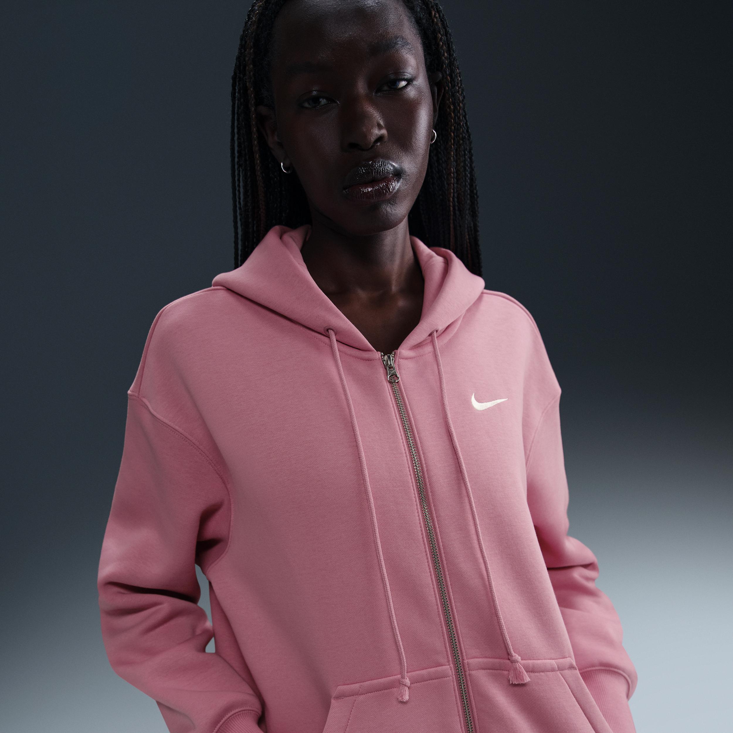 Nike Sportswear Phoenix Fleece Women's Oversized Full-Zip Hoodie Product Image
