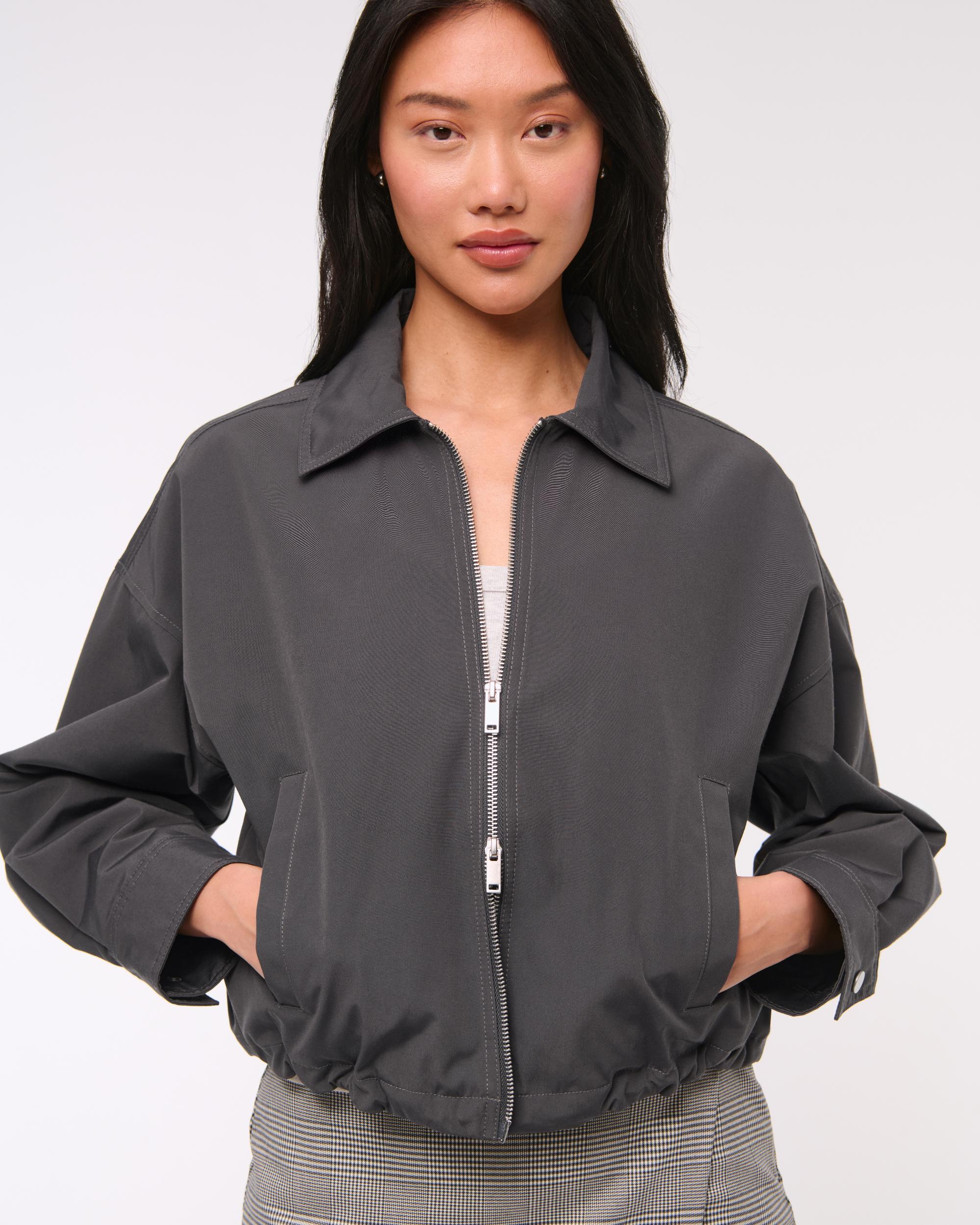 Cinched Double-Zip Jacket Product Image
