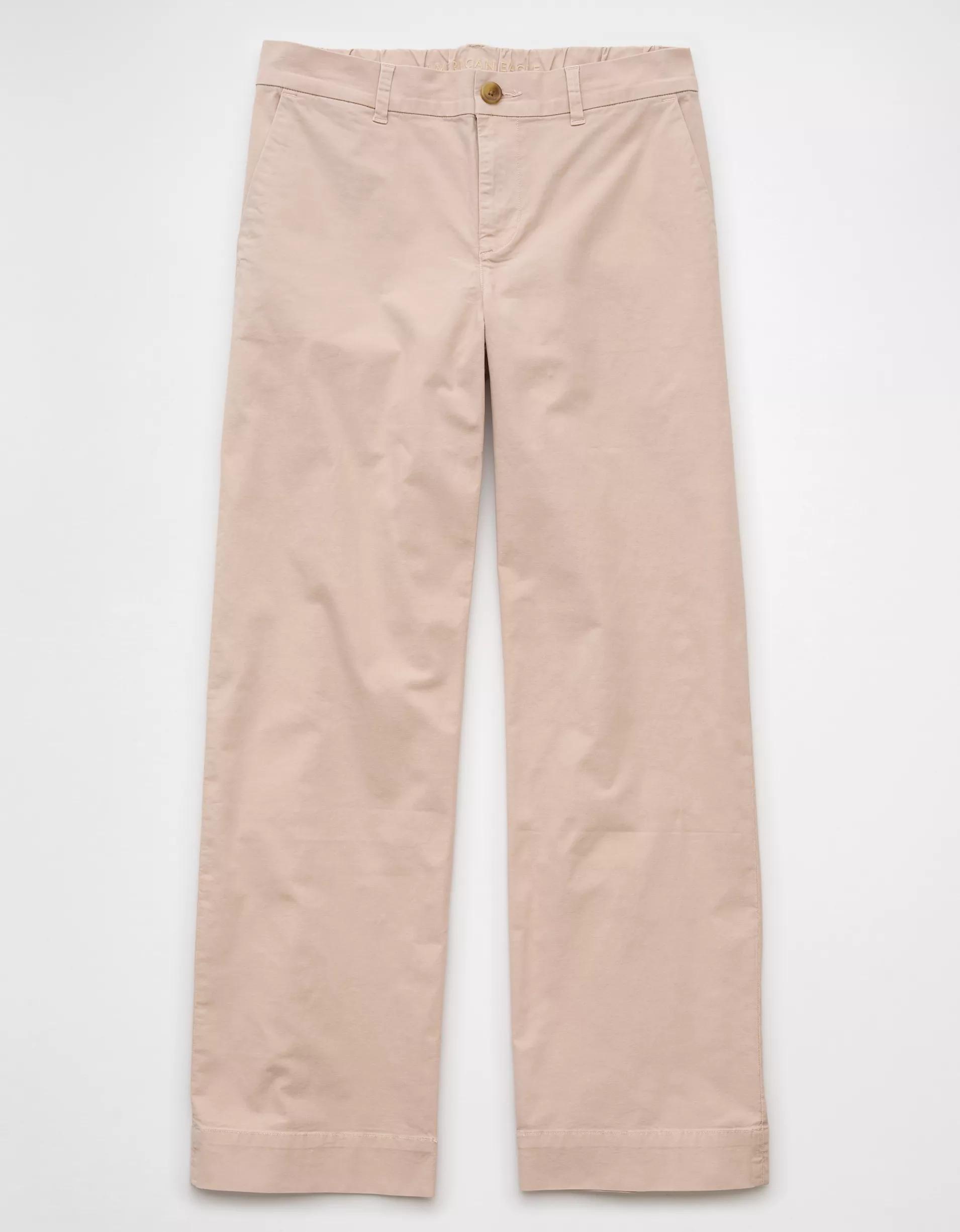 AE Stretch Stovepipe Khaki Pant Product Image