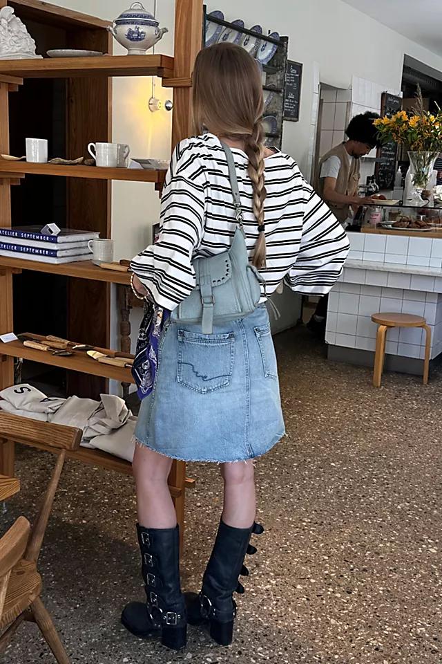 We The Free Suzy Denim Midi Skirt Product Image