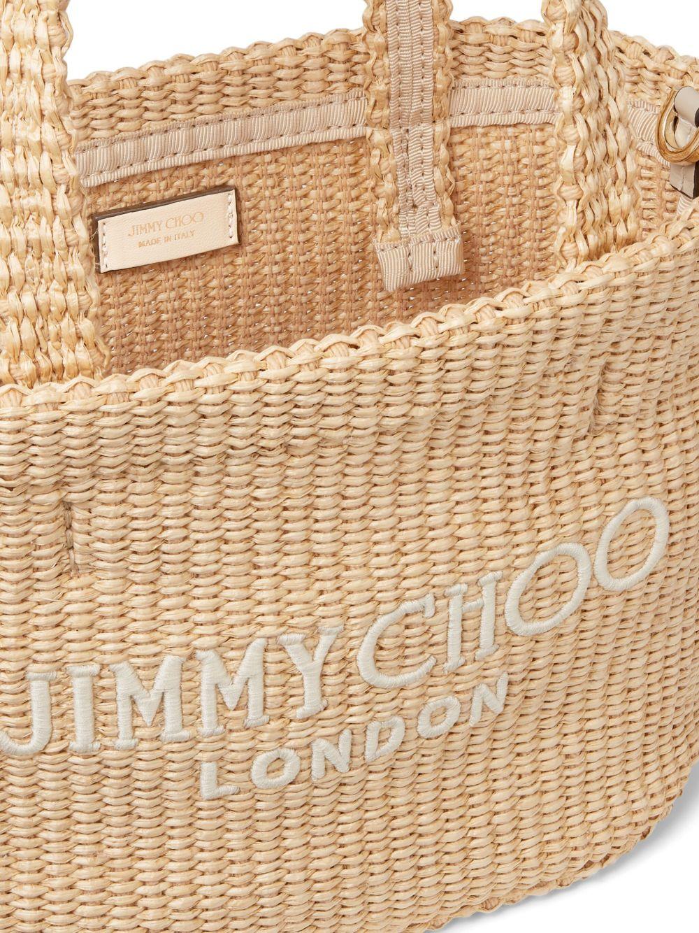 mini logo-embroidered beach bag Product Image