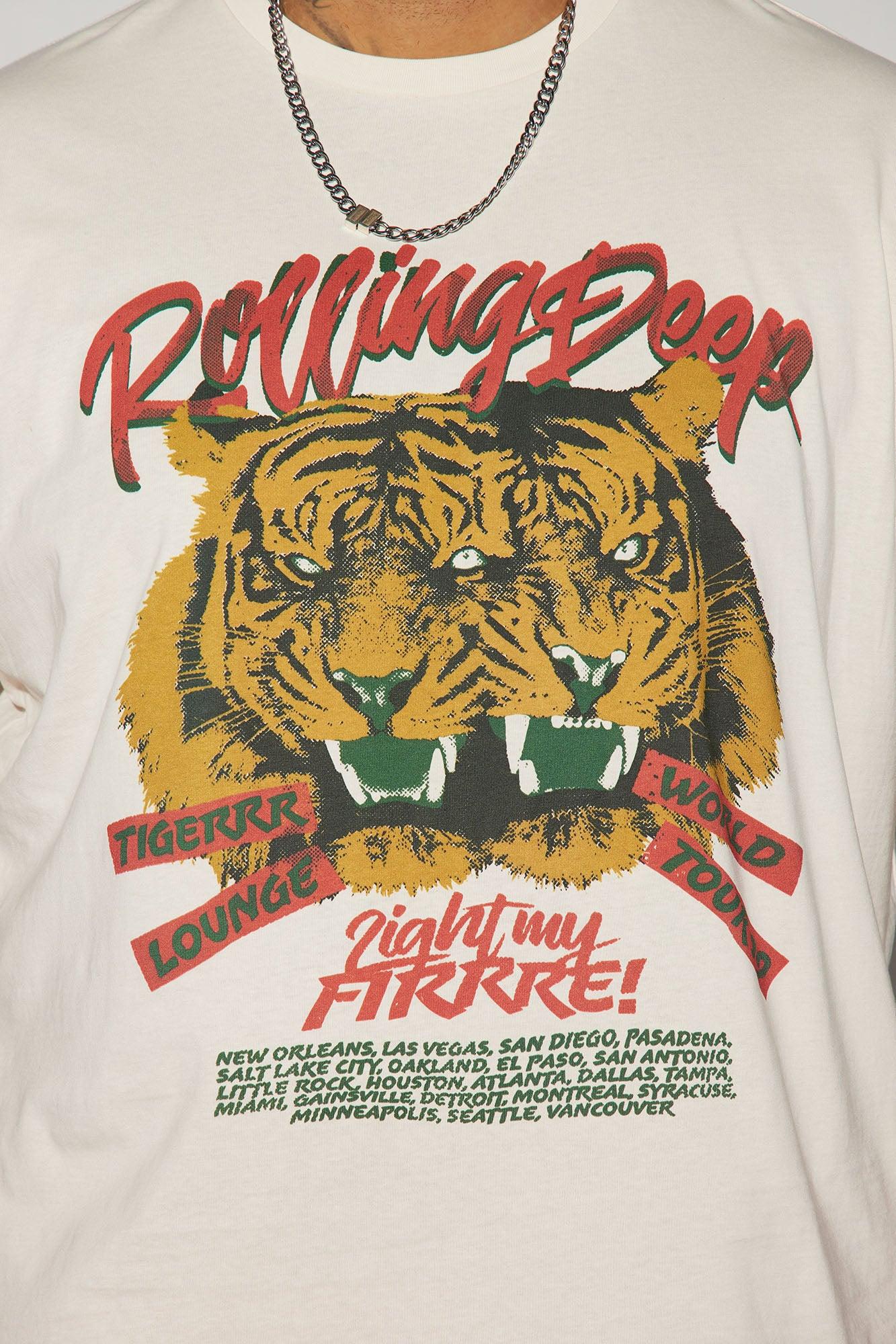 Rolling Short Sleeve Tee - Off White Product Image