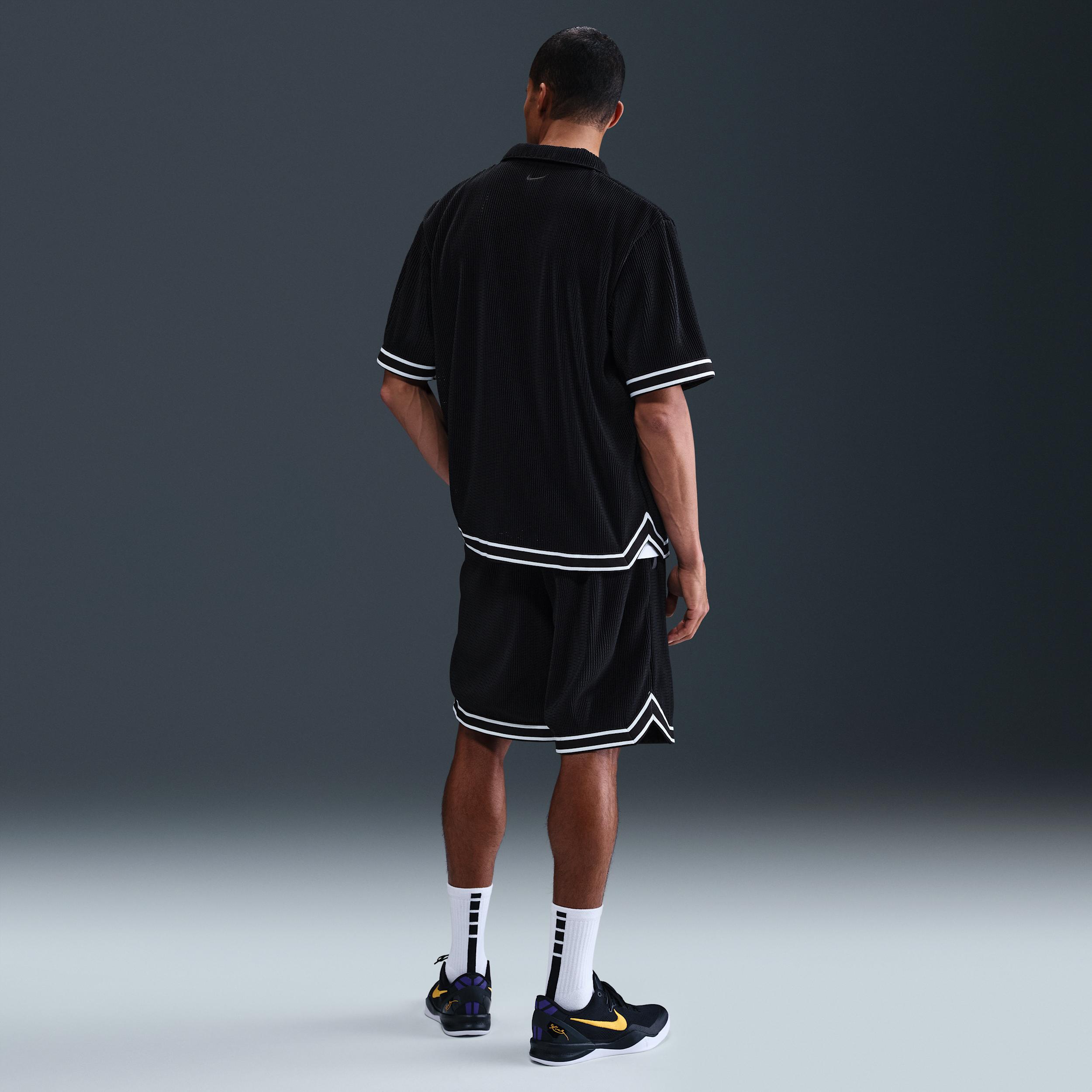 Kobe Men's Pleated Short-Sleeve Basketball Top Product Image