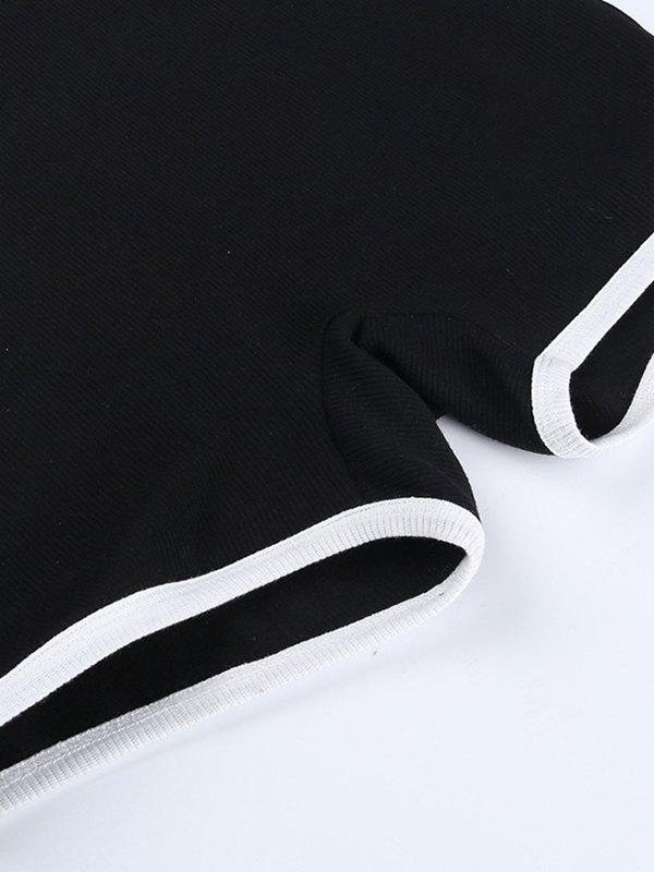 Sling Contrast Edge Rompers Product Image