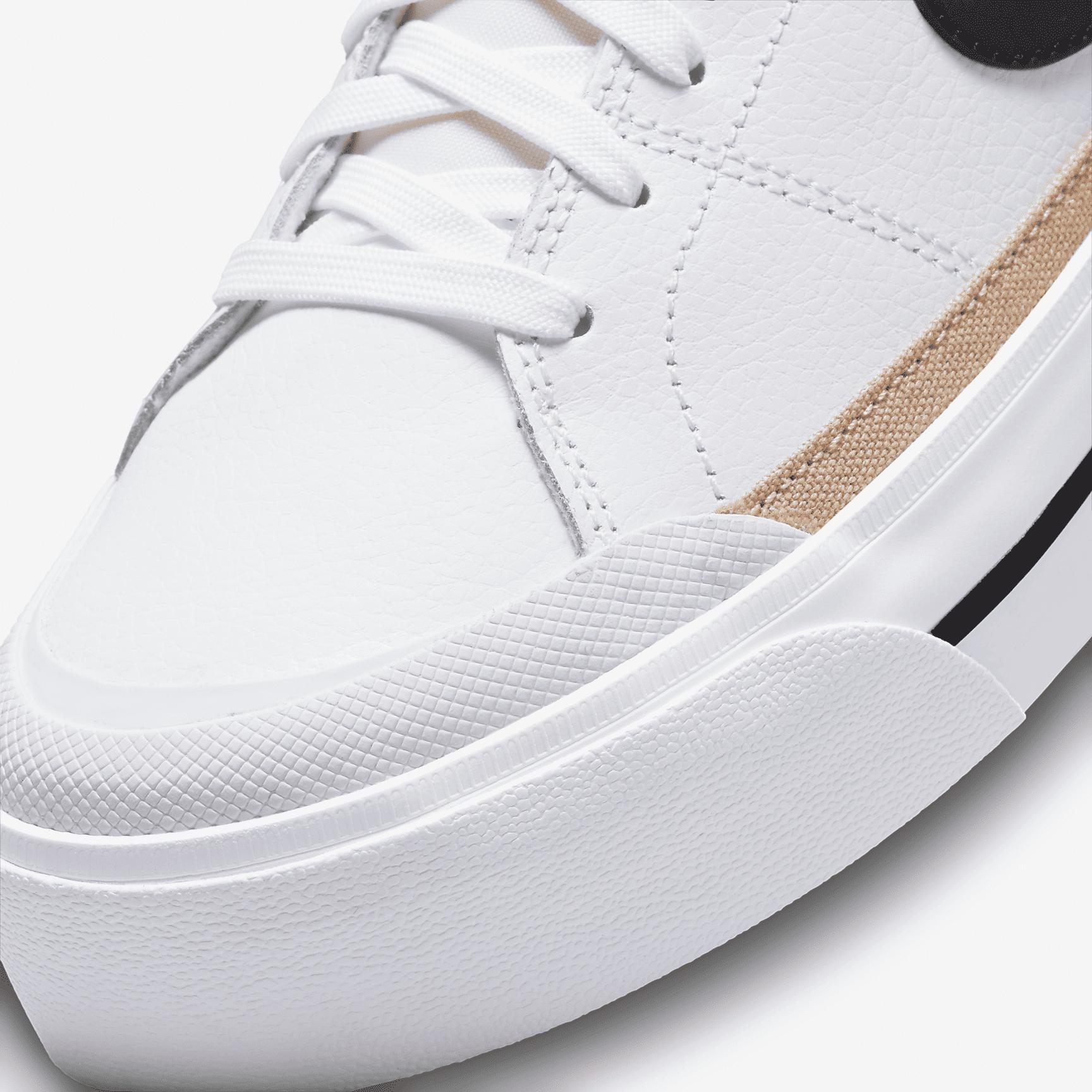 Nike Womens Court Legacy Lift Shoes | DM7590-100 Product Image