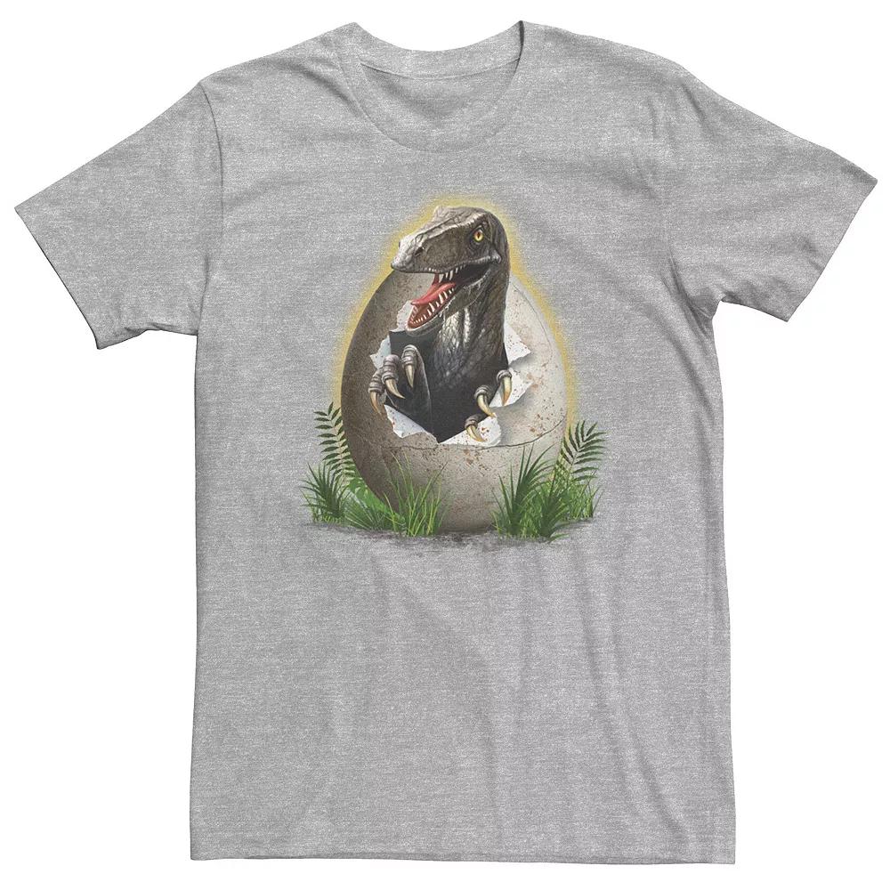 Big & Tall Jurassic Park Raptor Breaking The Egg Tee, Men's,  Product Image