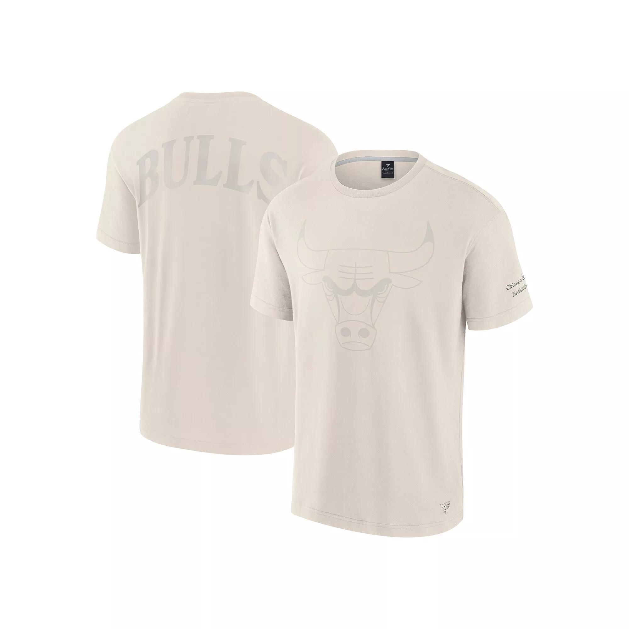 Men's Fanatics Cream Chicago Bulls Elements Iconic T-Shirt,  Product Image