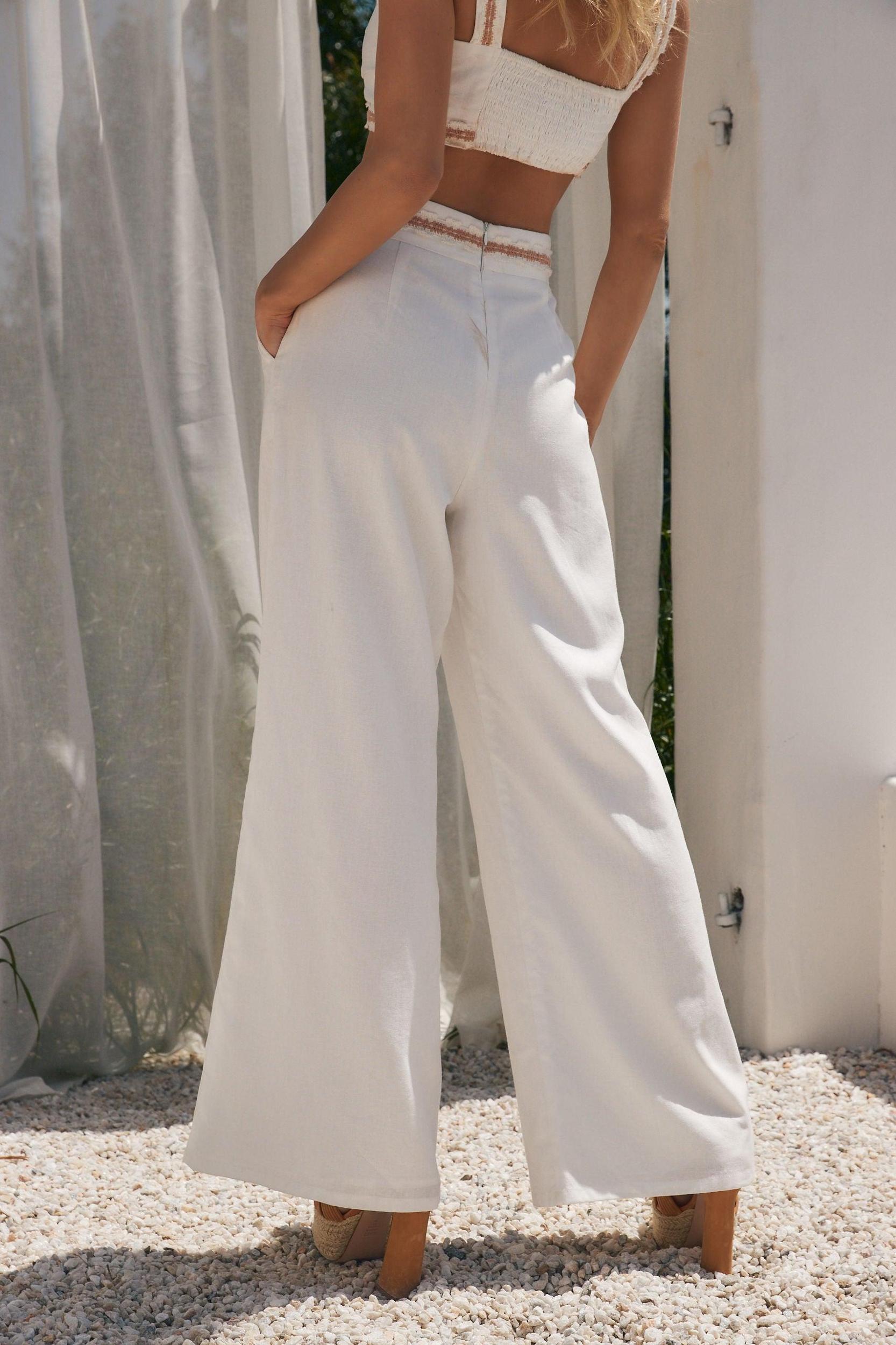 Summer Night City Buckle Trousers Product Image