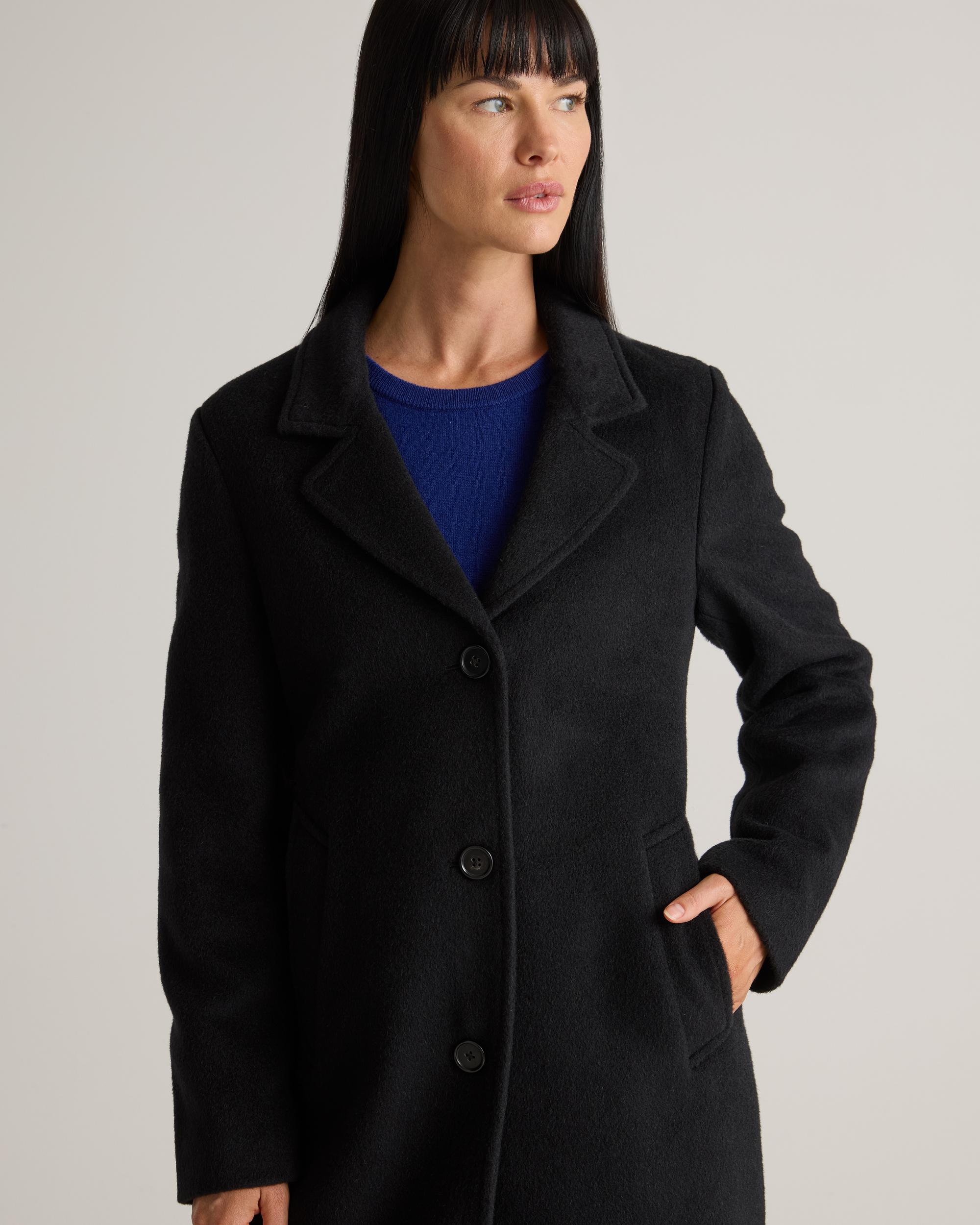 Quince | Women's Camel Hair Single-Breasted Midi Coat Wool Product Image