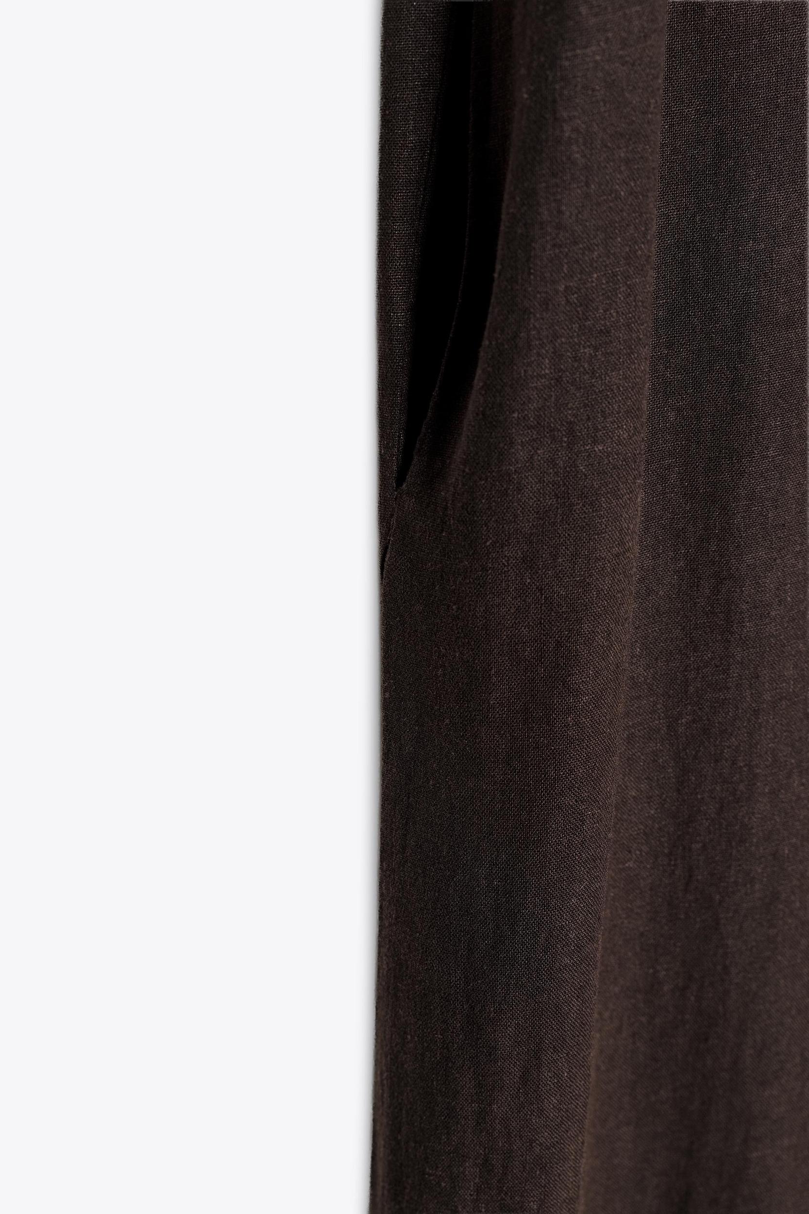 ZW COLLECTION LINEN LONG JUMPSUIT Product Image