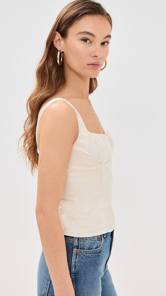 Reformation Odessa Satin Top | Shopbop Product Image