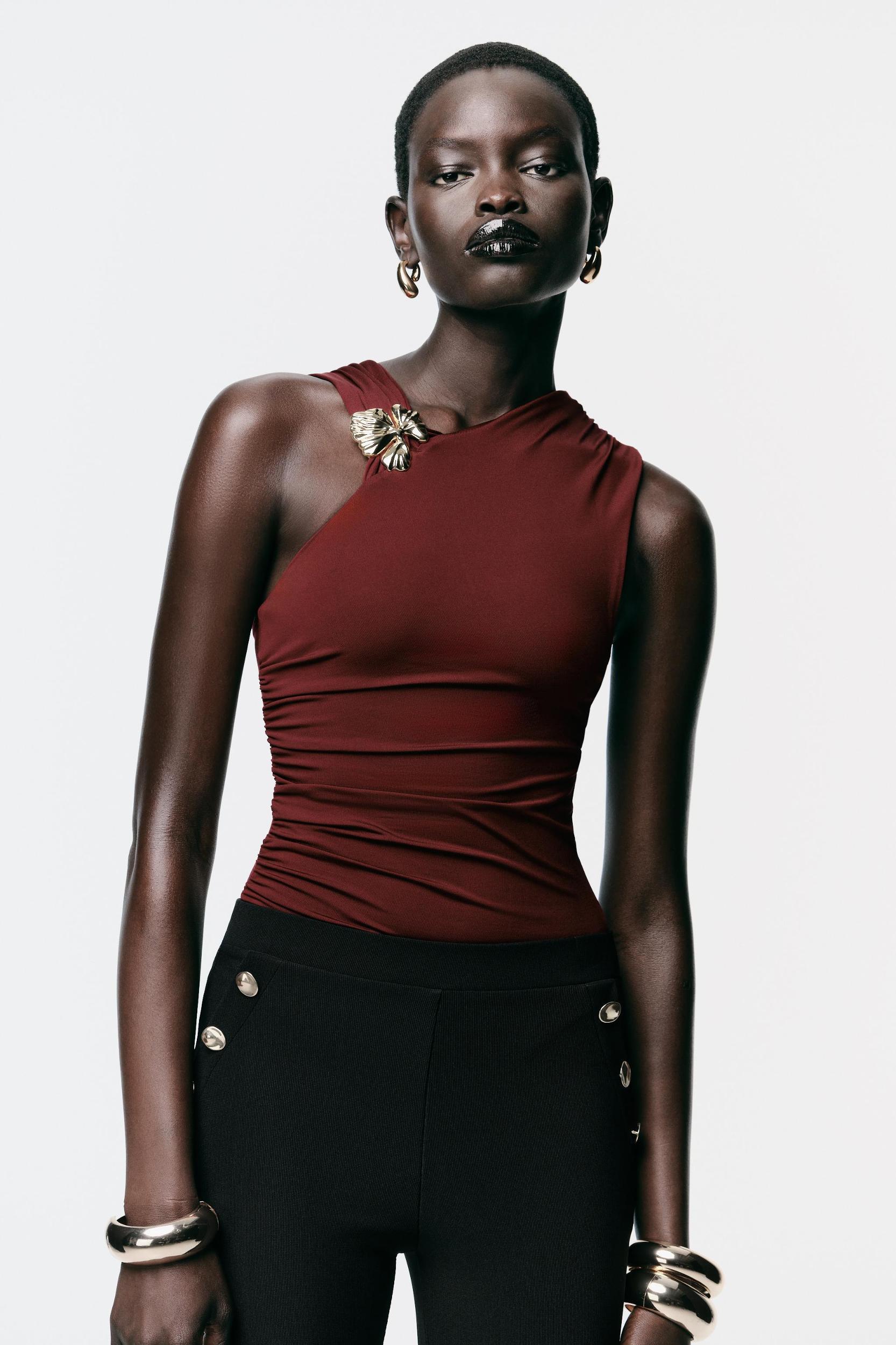 HARDWARE POLYAMIDE BODYSUIT Product Image