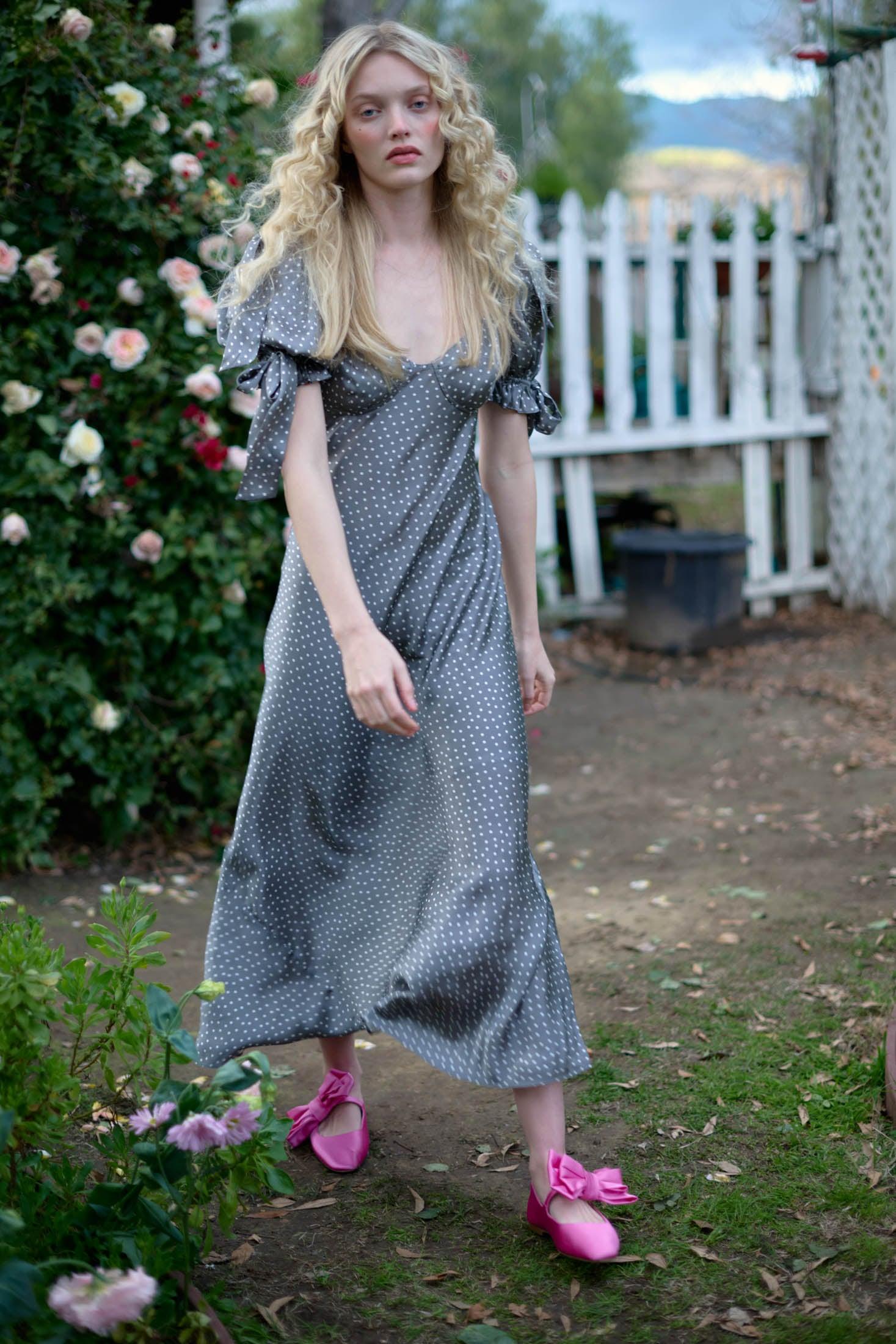 The Earl Grey Poet Slip Dress Product Image