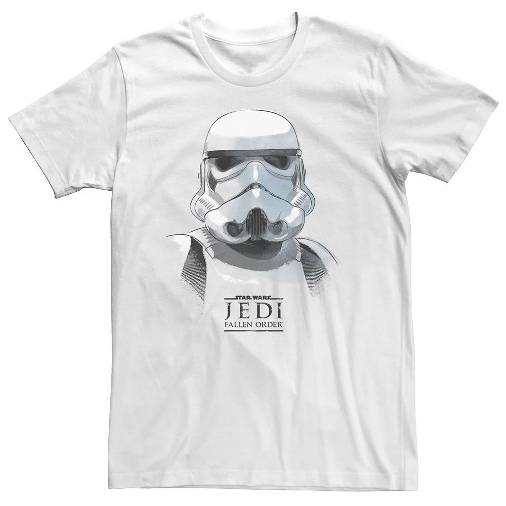 Big & Tall Star Wars Jedi: Fallen Order Stormtrooper Portrait Tee, Men's,  Product Image