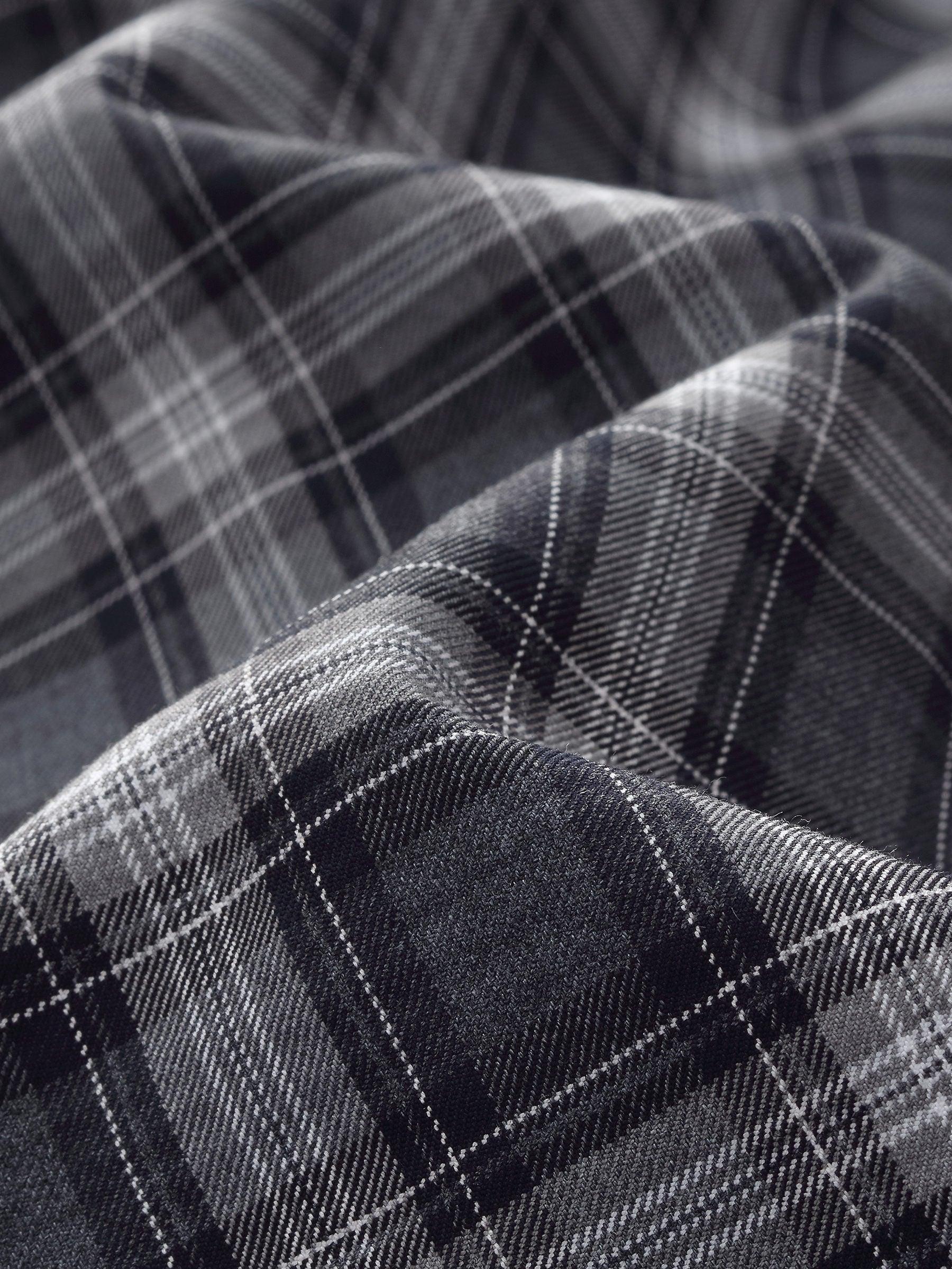 Plaid Women A-Line Skirt With Scrunchie Product Image